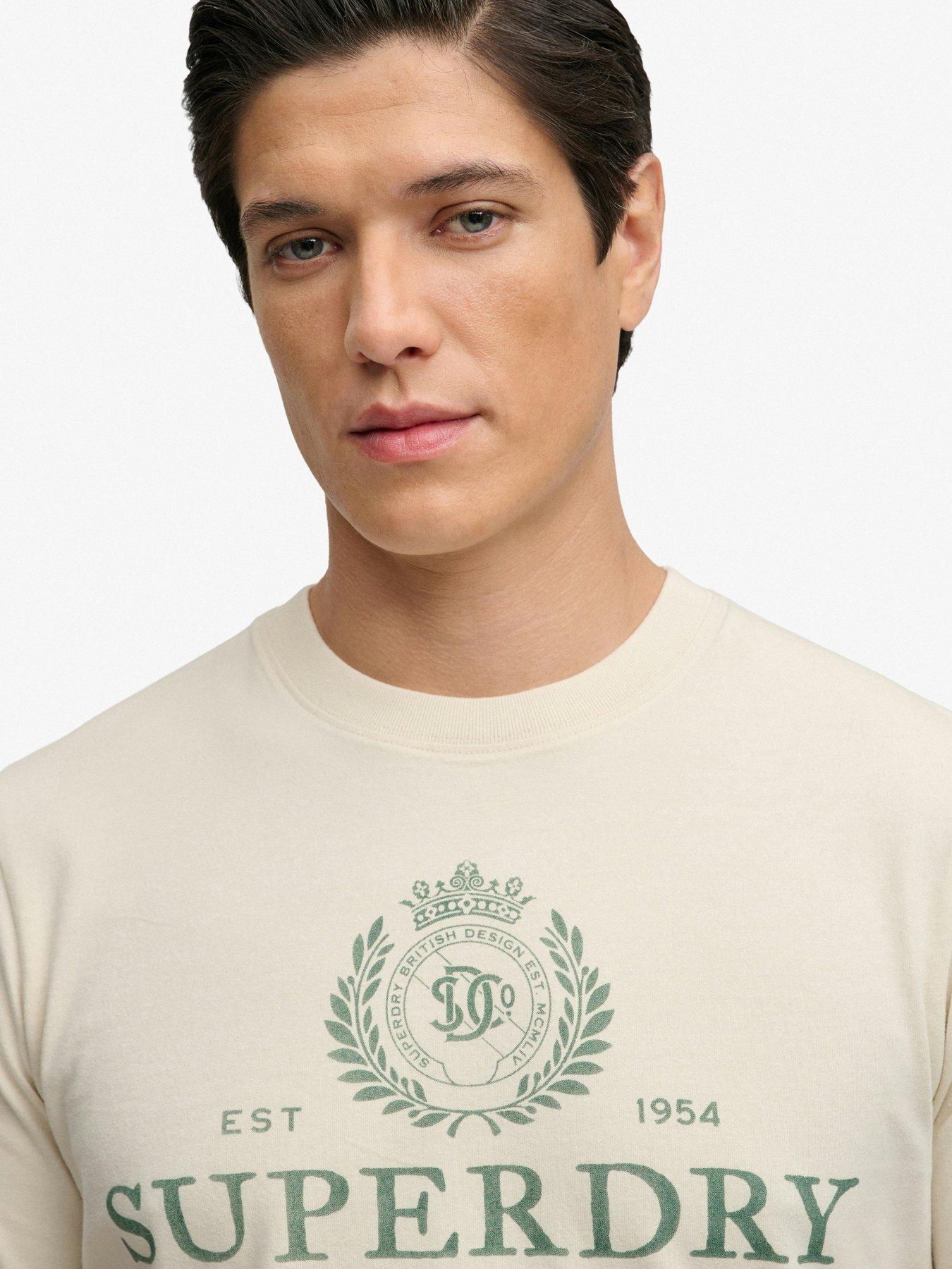Image 4 of 5 of Superdry Superdry 1954 Company Relaxed T-shirt - Natural