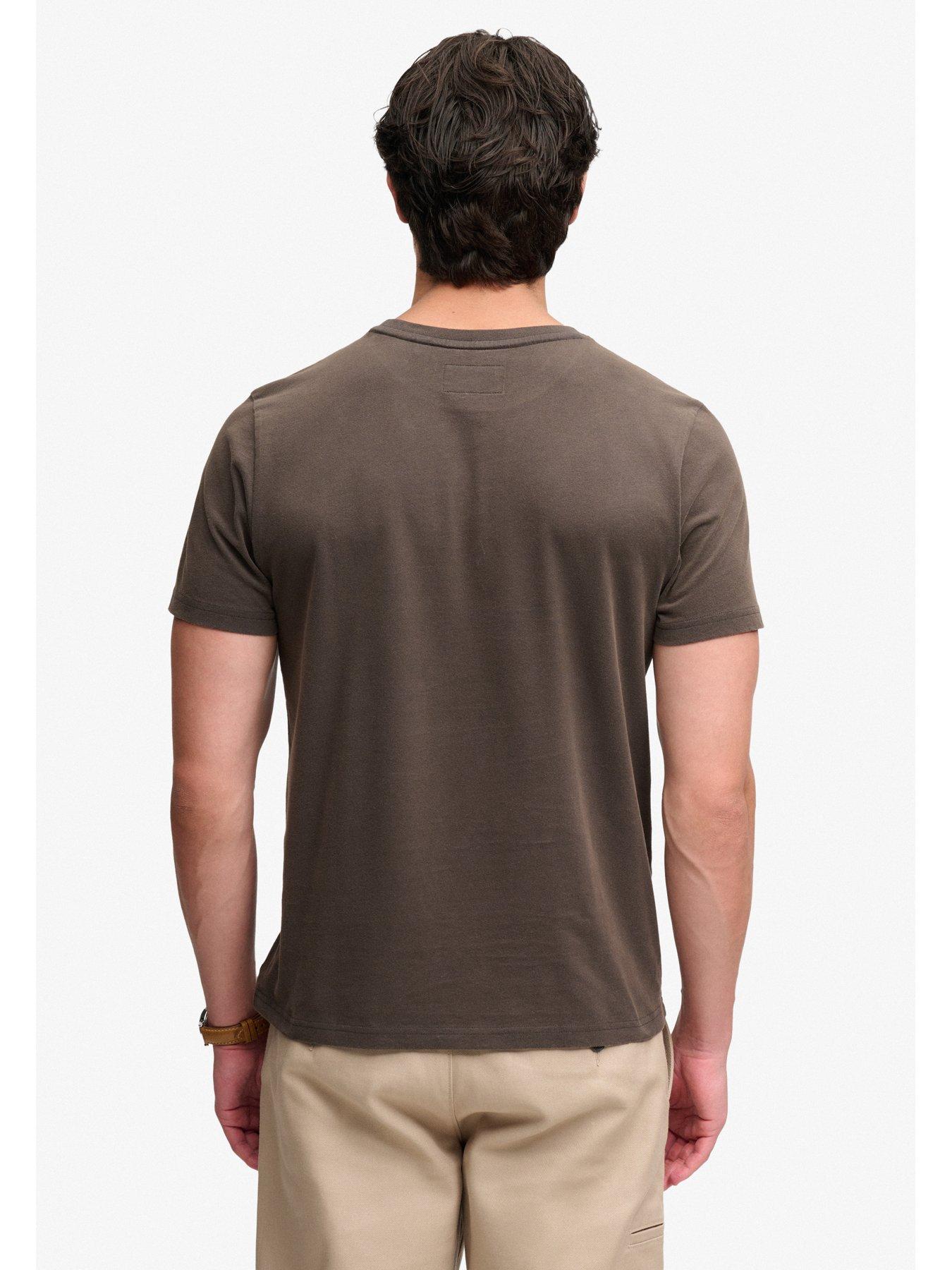 Image 2 of 6 of Superdry Superdry Vintage Workwear Print T-shirt - Black