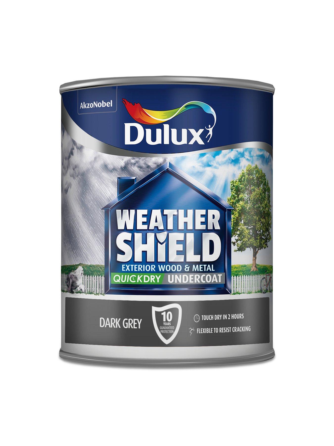 Image 2 of 5 of Dulux Dulux Windshield Quick Dry Undercoat Dark Grey 750ml