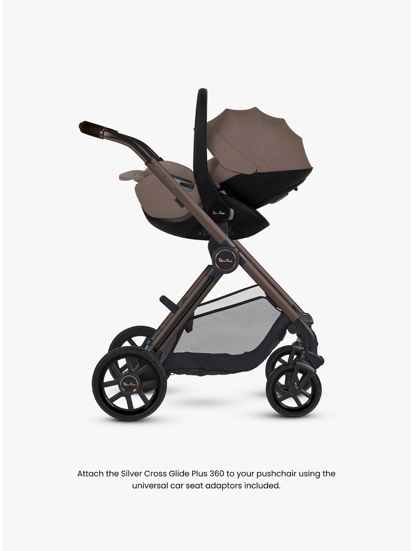 Image 5 of 7 of Silver Cross Reef 2 SE Ultimate 360 Family Car Seat Bundle - Ganache