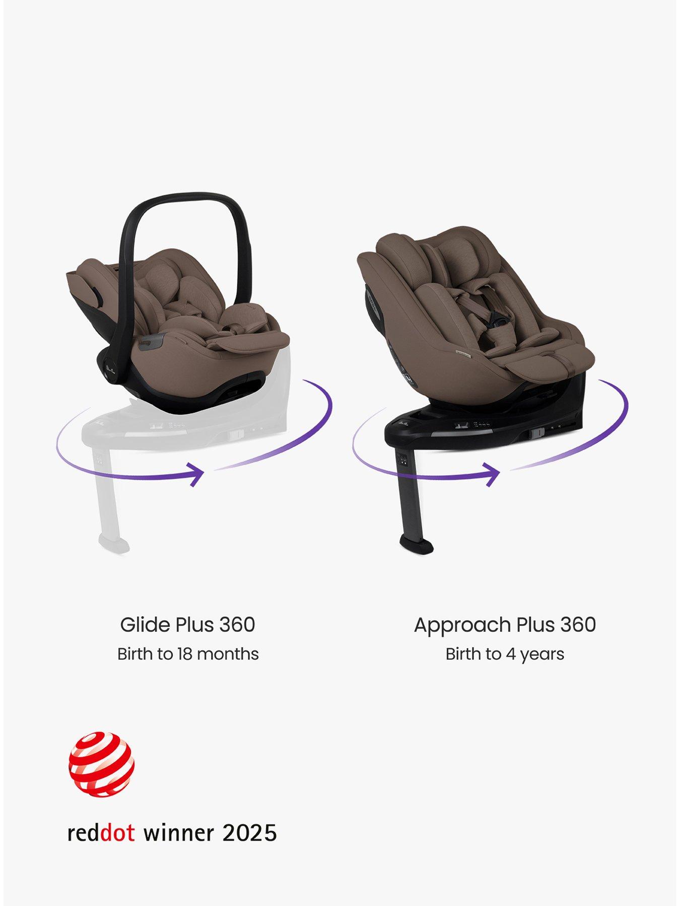 Image 6 of 7 of Silver Cross Reef 2 SE Ultimate 360 Family Car Seat Bundle - Ganache