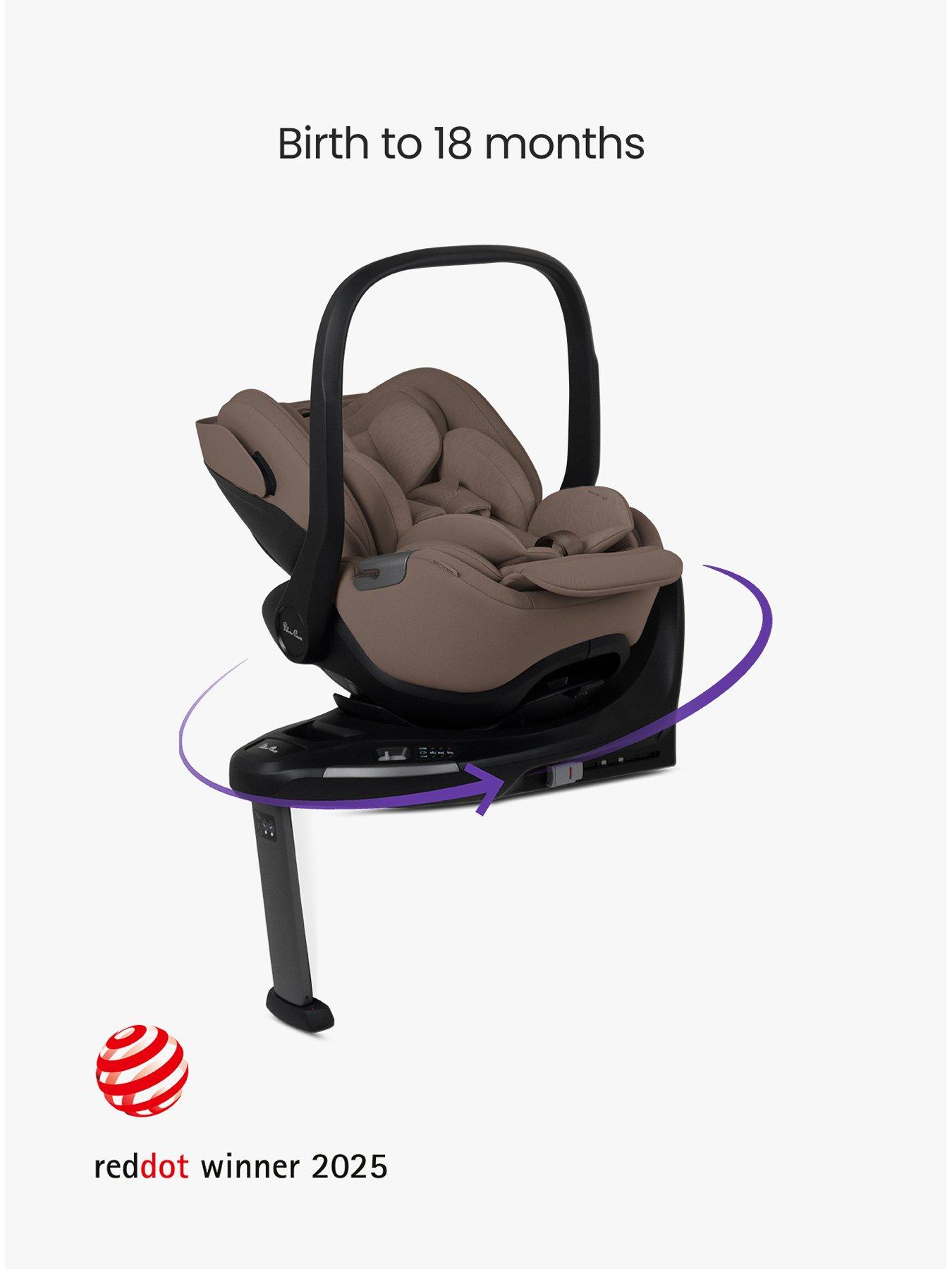 Image 6 of 7 of Silver Cross Reef 2 SE Ultimate 360 Car Seat Bundle - Ganache