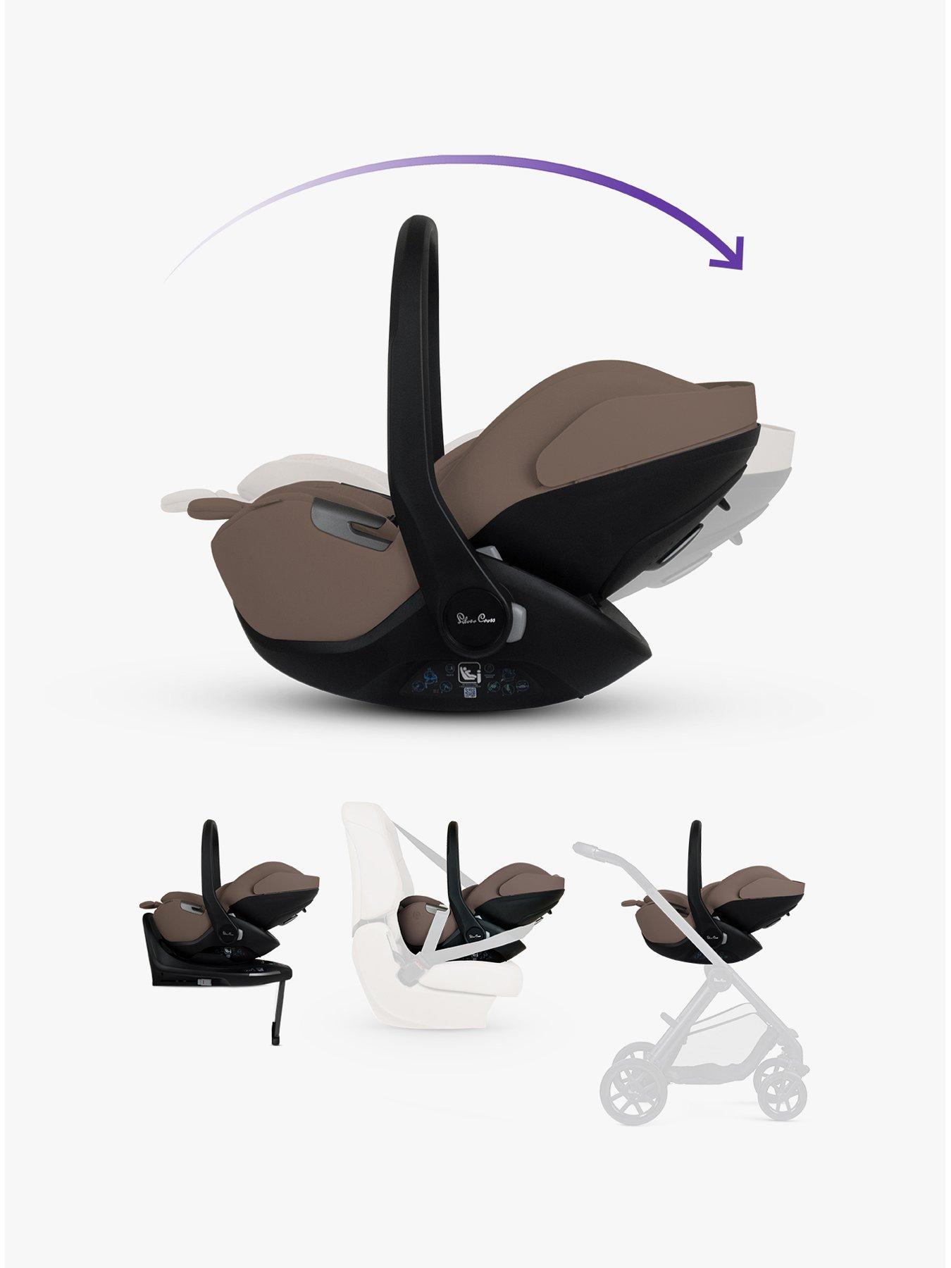 Image 7 of 7 of Silver Cross Reef 2 SE Ultimate 360 Car Seat Bundle - Ganache