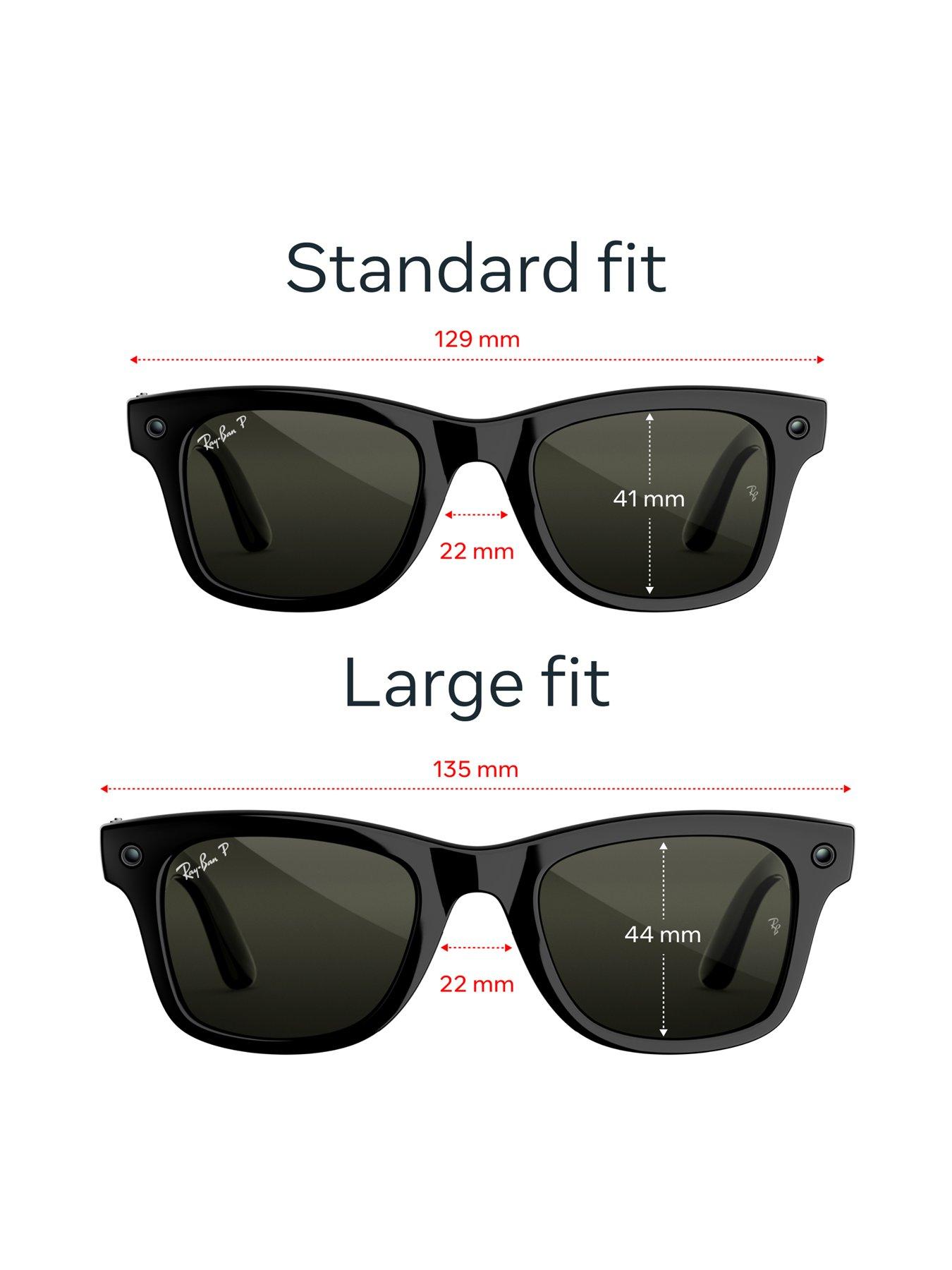Image 5 of 8 of Ray-Ban Meta Wayfarer (Gen 3) -&nbsp;Shiny Black, Polarised Green Lenses