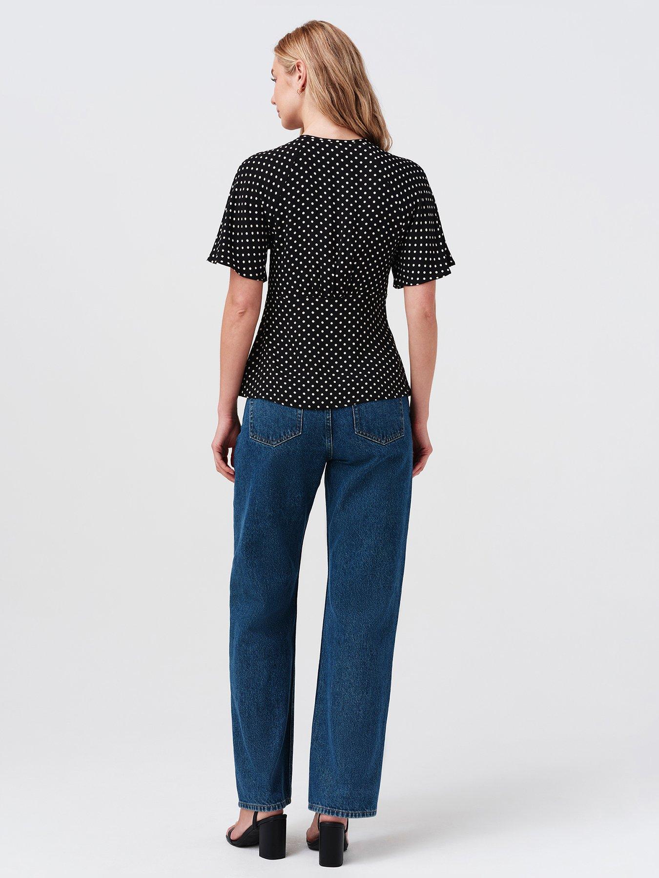 Image 2 of 7 of Ghost Black Spot Frida Top