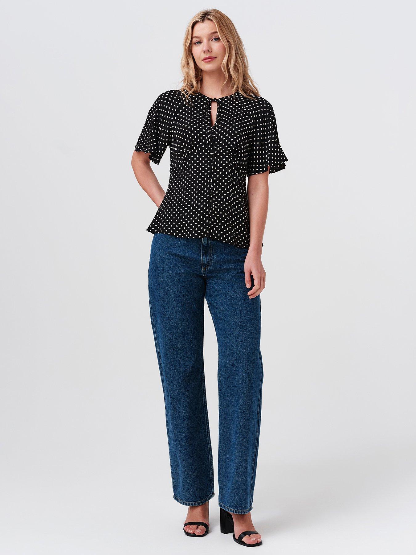 Image 3 of 7 of Ghost Black Spot Frida Top