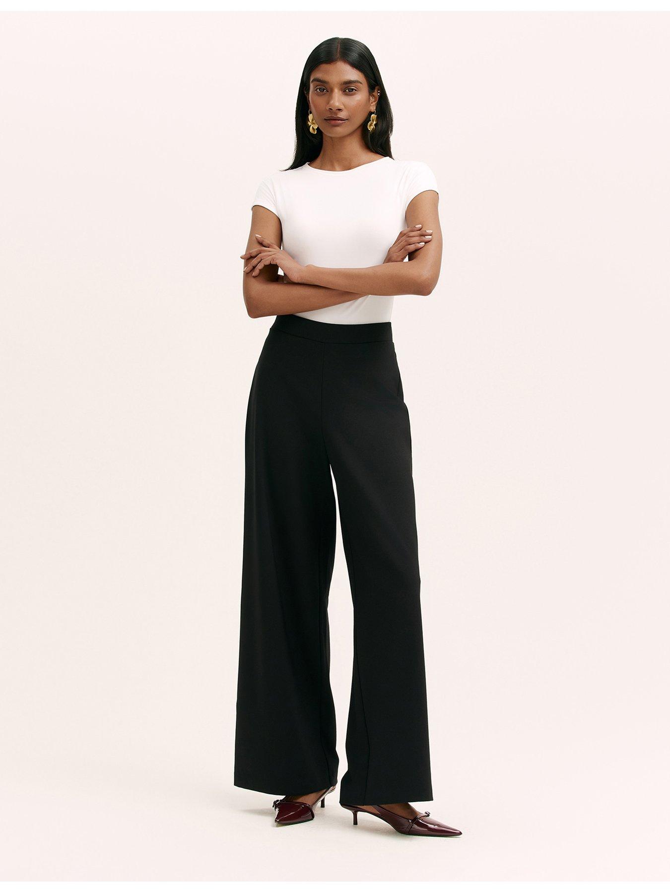 Image 5 of 5 of Finery Ponte Black Kenzie Trouser