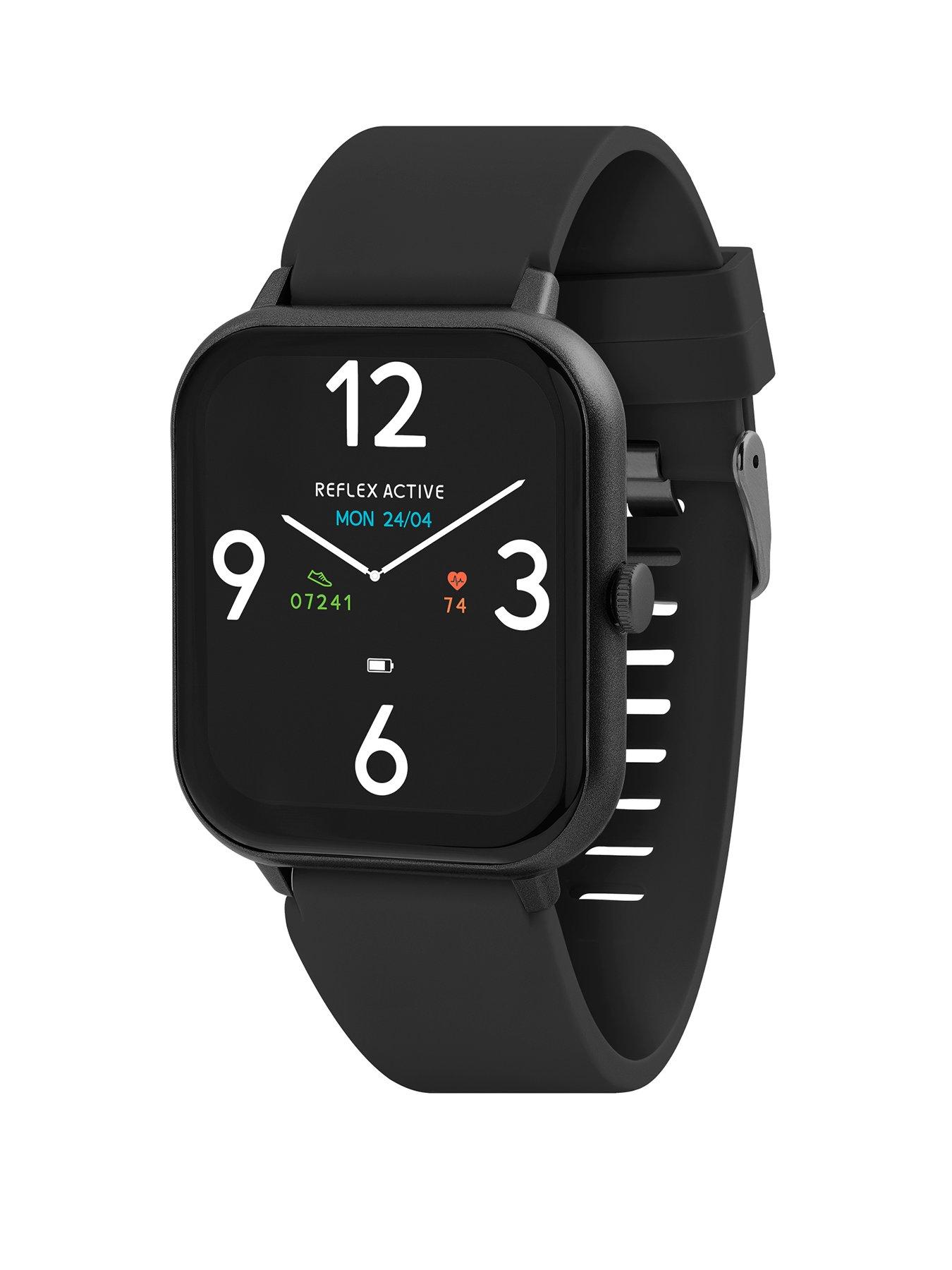 Image 1 of 6 of Reflex Active Reflex Active Series 17 Black Strap Smart Watch