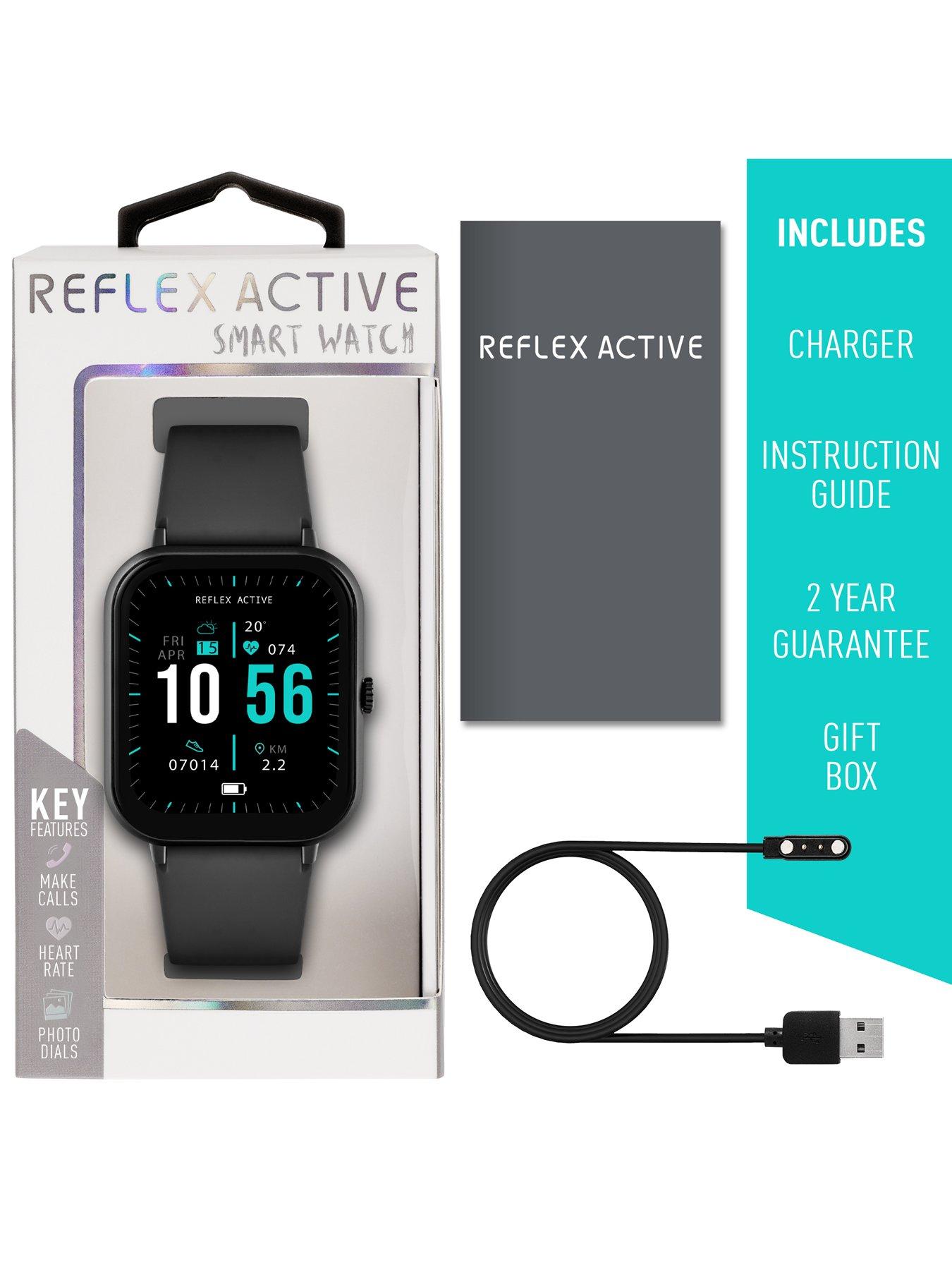 Image 5 of 6 of Reflex Active Reflex Active Series 17 Black Strap Smart Watch