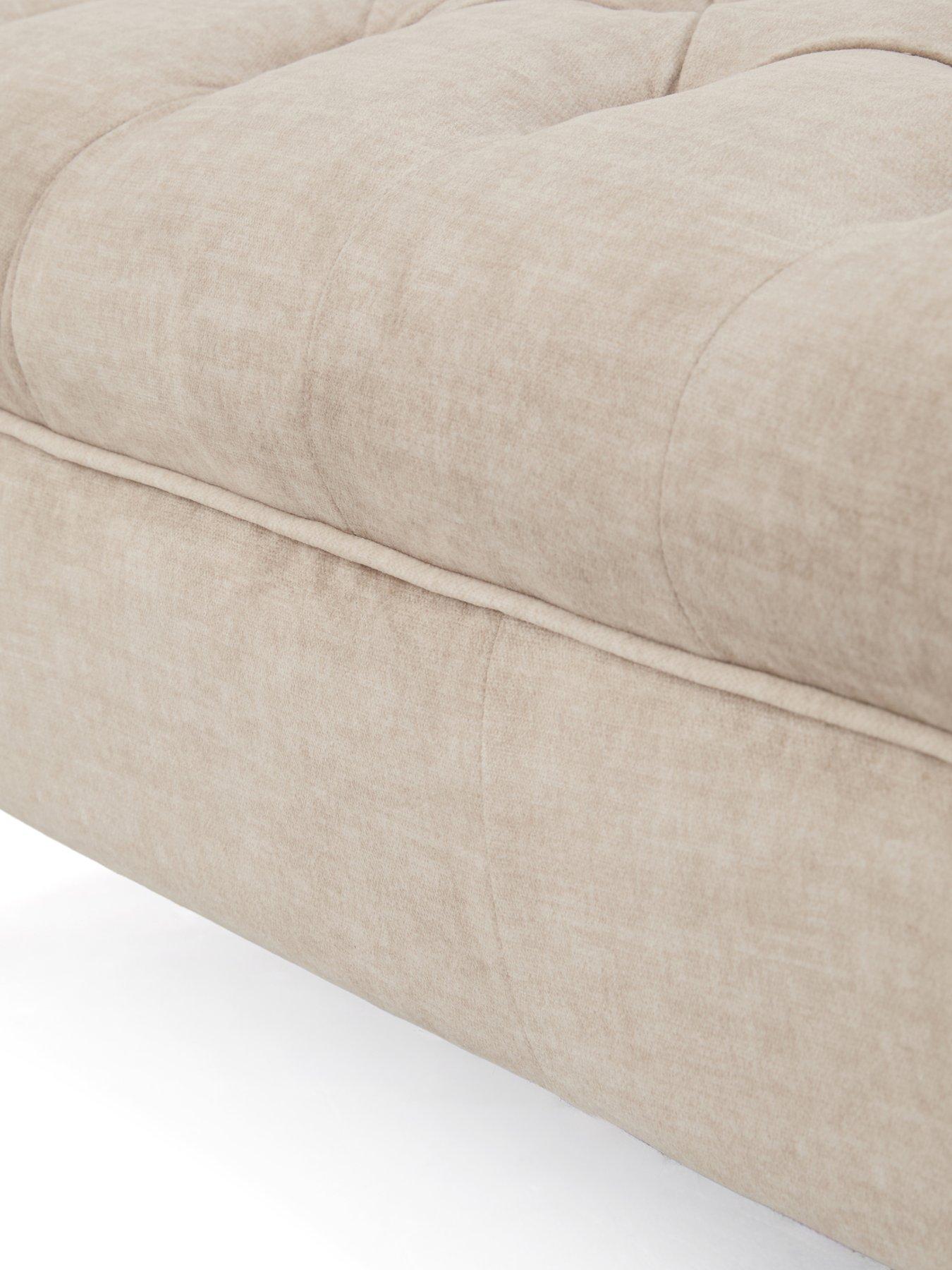 Image 7 of 7 of The Very Collection Lisette Large Footstool