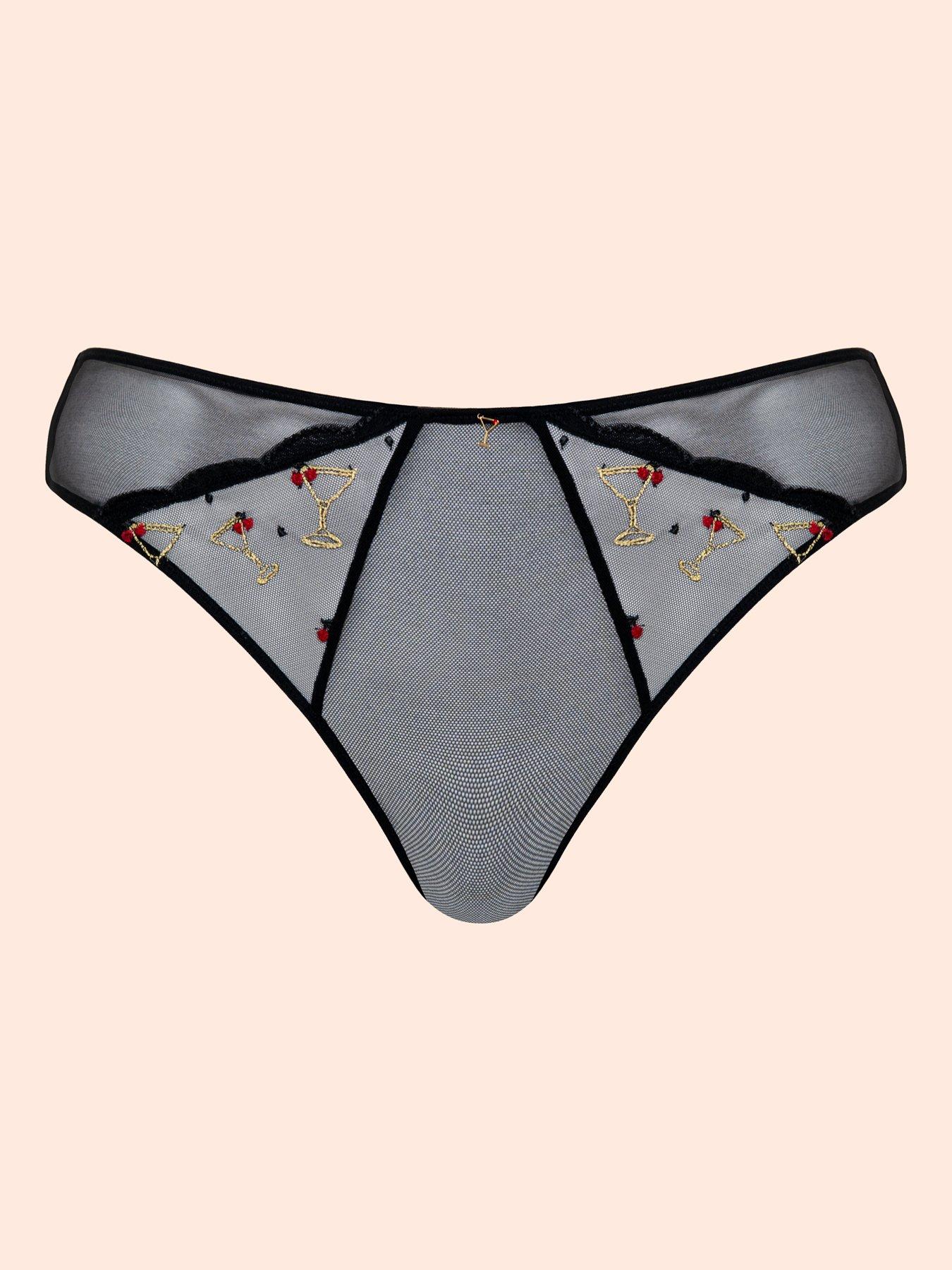 Image 5 of 6 of Curvy Kate Curvy Kate Happy Hour Brazilian Brief - Black