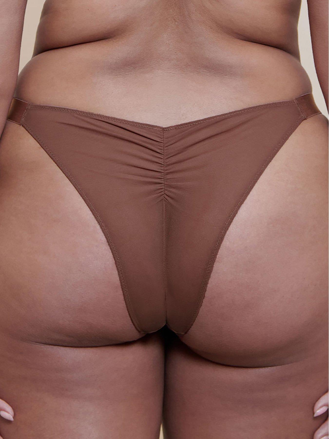 Image 2 of 6 of Curvy Kate Curvy Kate Cool Cat Tanga - Coffee