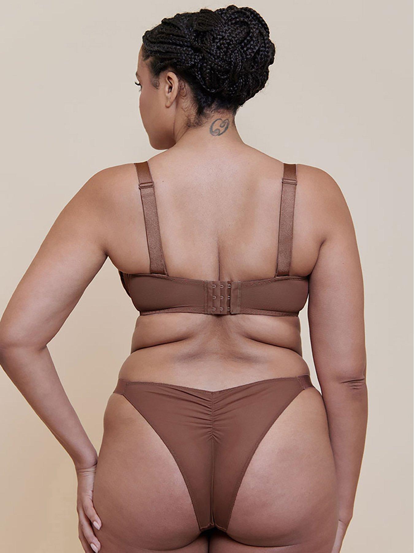 Image 4 of 6 of Curvy Kate Curvy Kate Cool Cat Tanga - Coffee