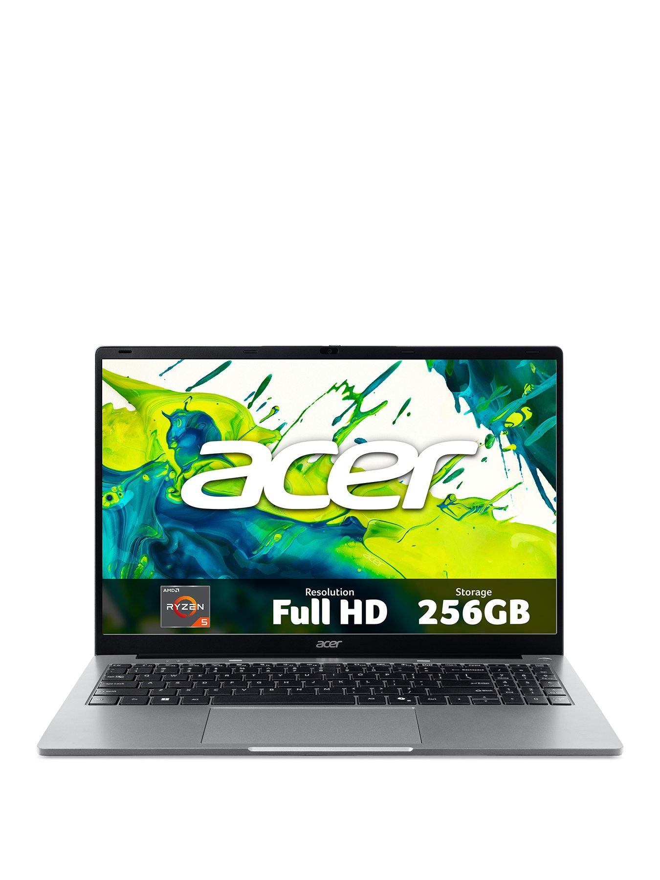 Acer Aspire Lite Al15-410P Laptop - Amd Ryzen 5 - 8 Gb Ram - 256Gb Ssd - 15.6" Fhd Ips - Iron in Grey