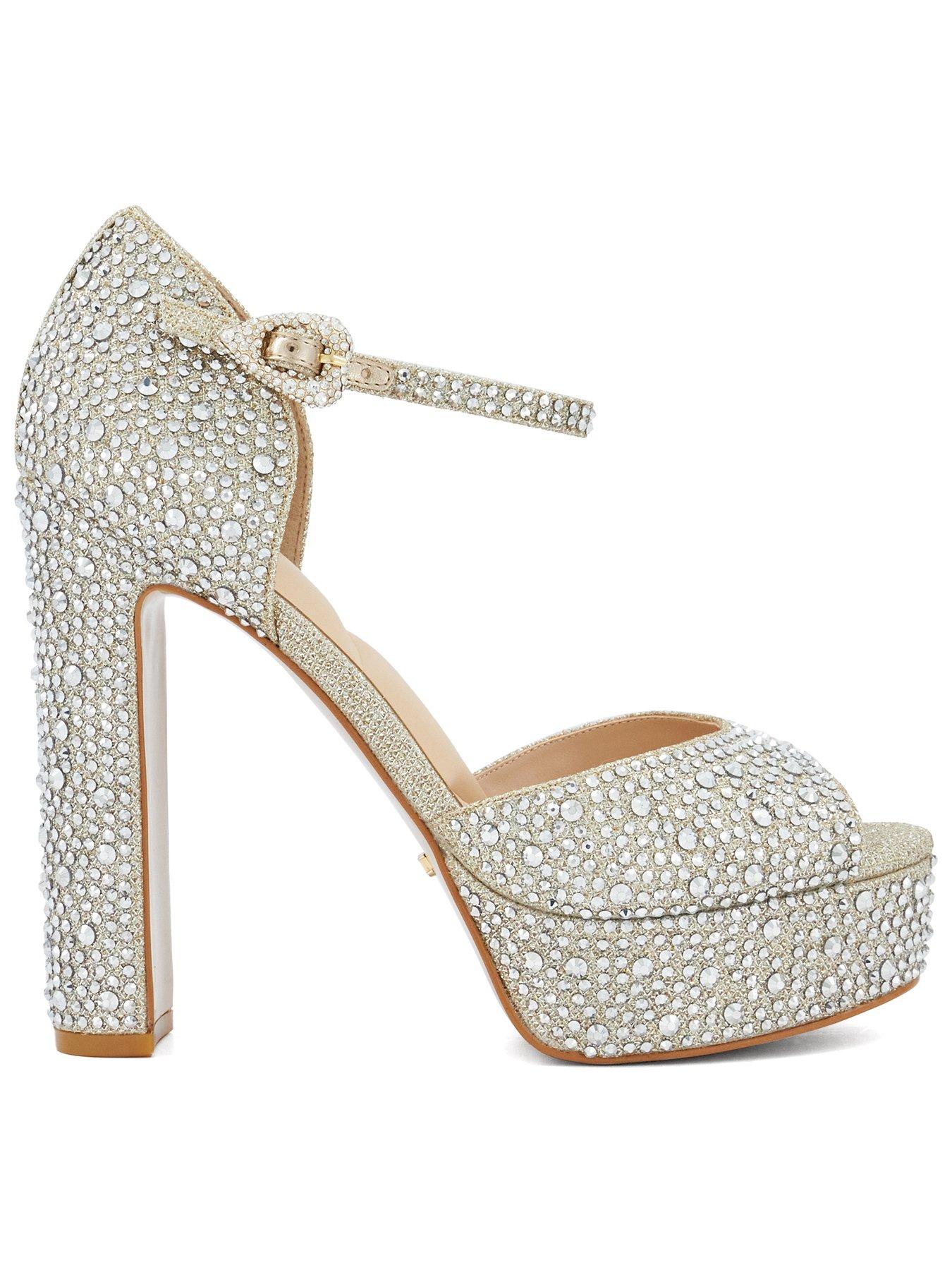Image 2 of 6 of Dune London Myans Dressy Sandal - Gold