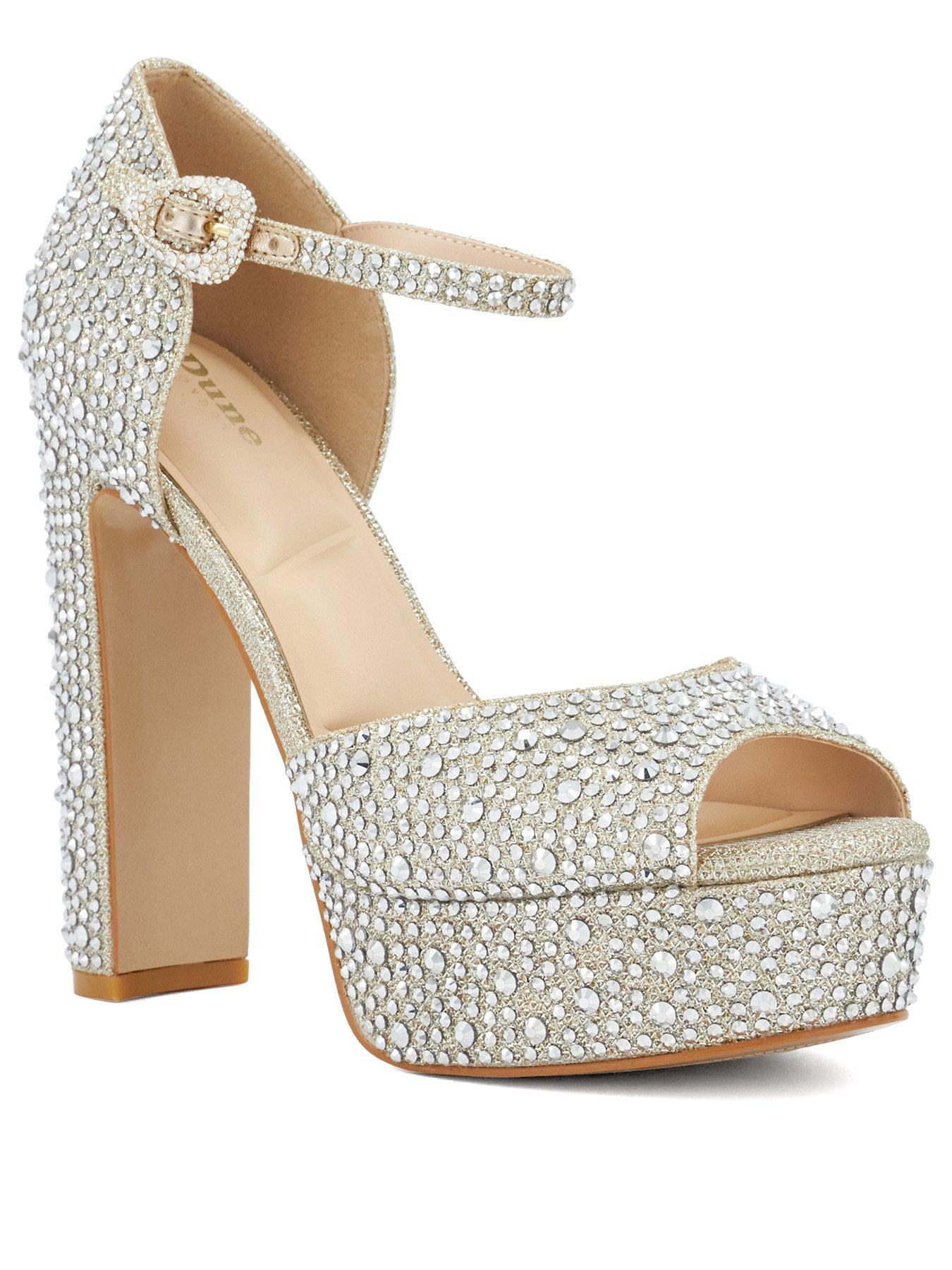 Image 3 of 6 of Dune London Myans Dressy Sandal - Gold