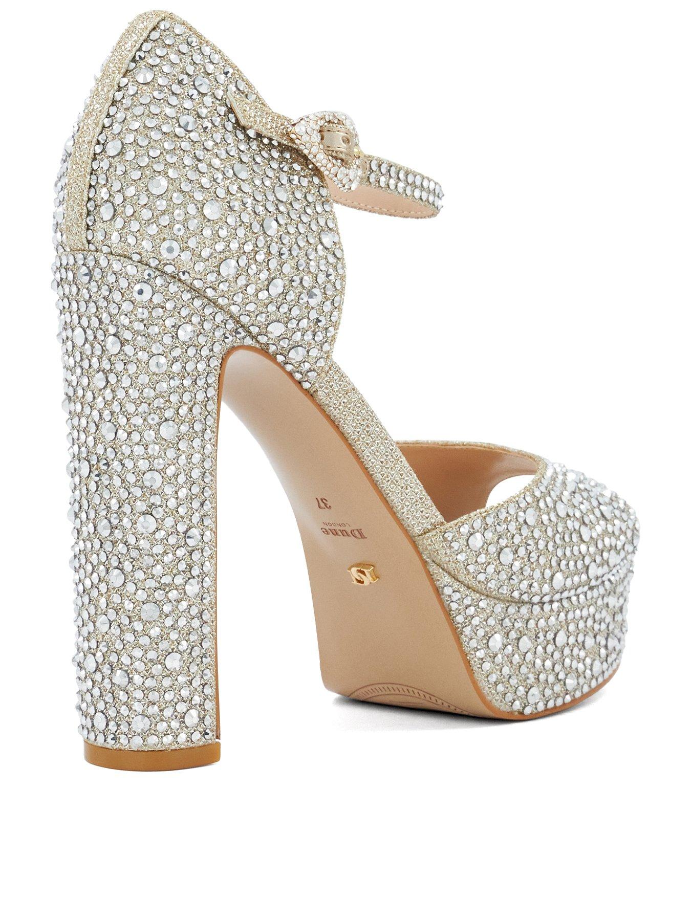 Image 4 of 6 of Dune London Myans Dressy Sandal - Gold