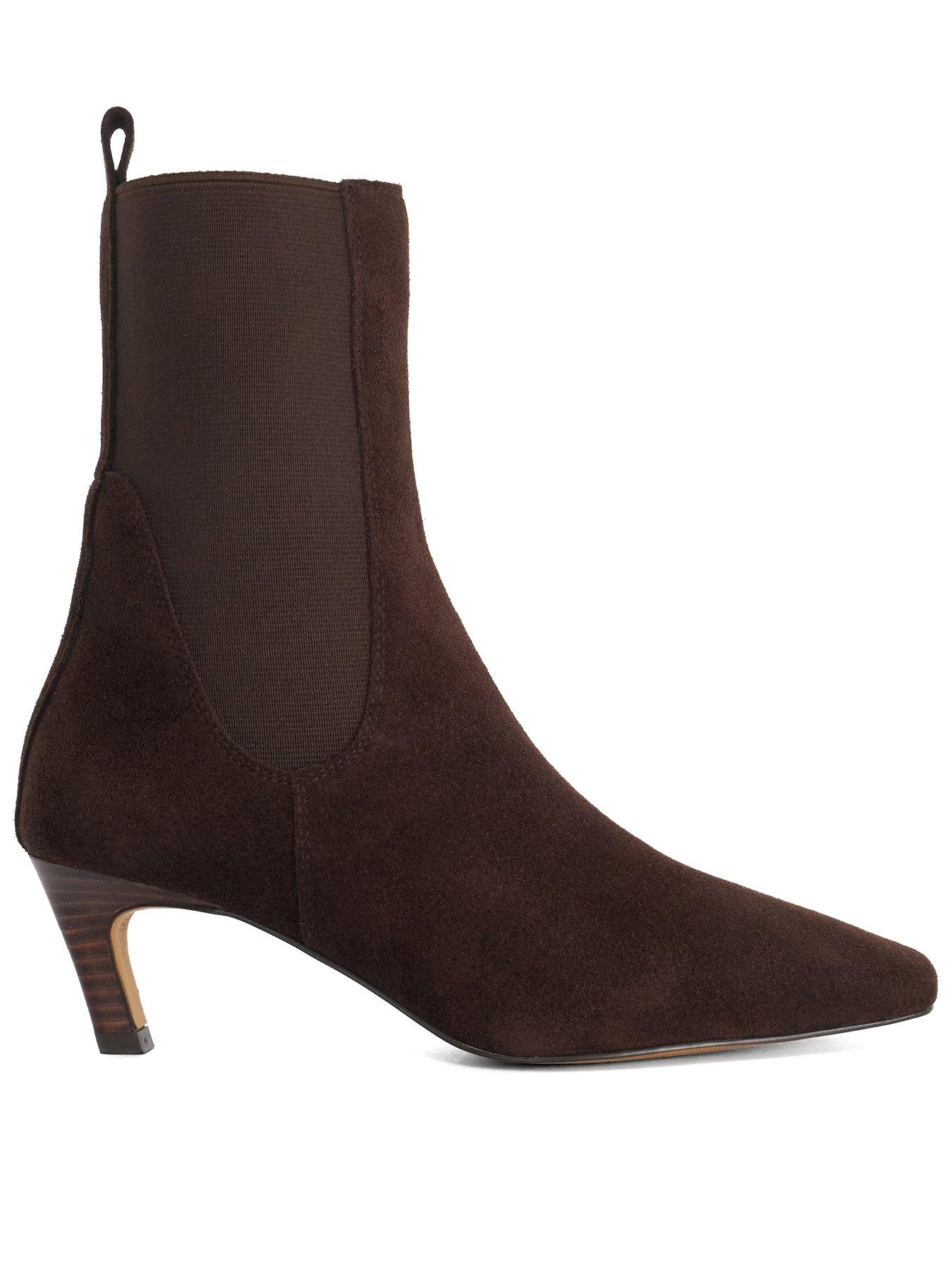 Image 1 of 7 of Dune London Odela Low Boot - Brown