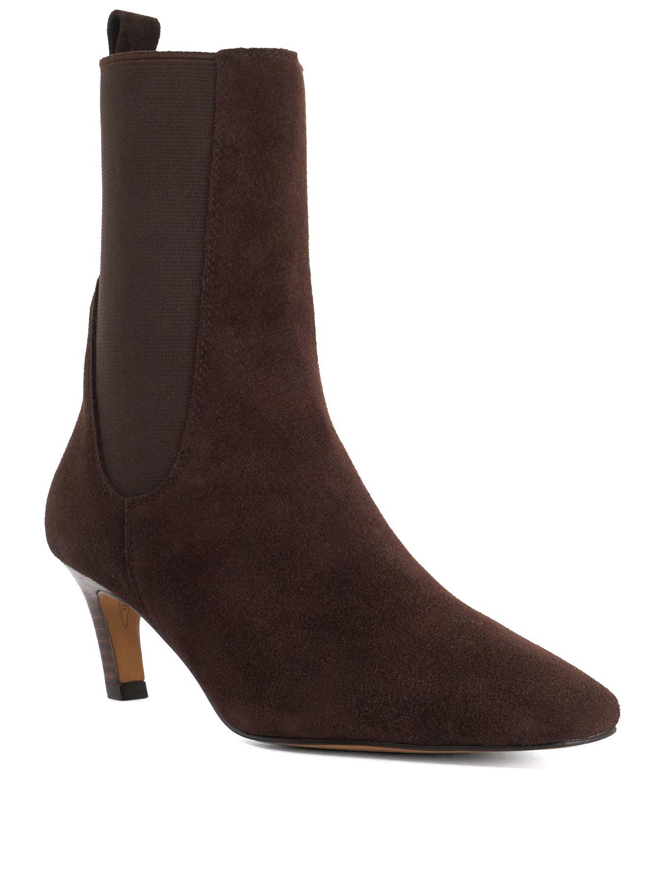 Image 2 of 7 of Dune London Odela Low Boot - Brown