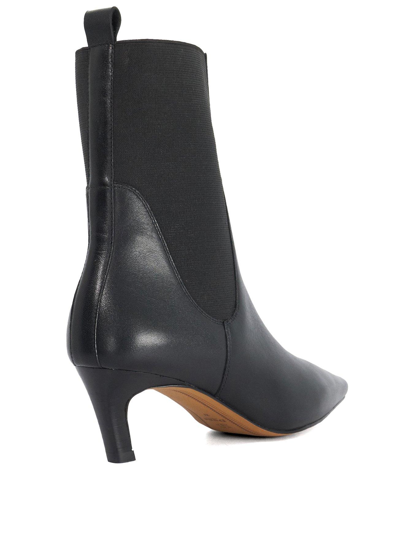Image 3 of 6 of Dune London Odela Low Boot - Black
