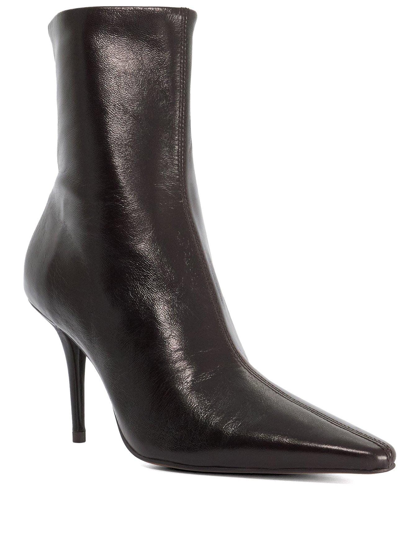 Image 2 of 6 of Dune London Omara Low Boot - Dark Brown