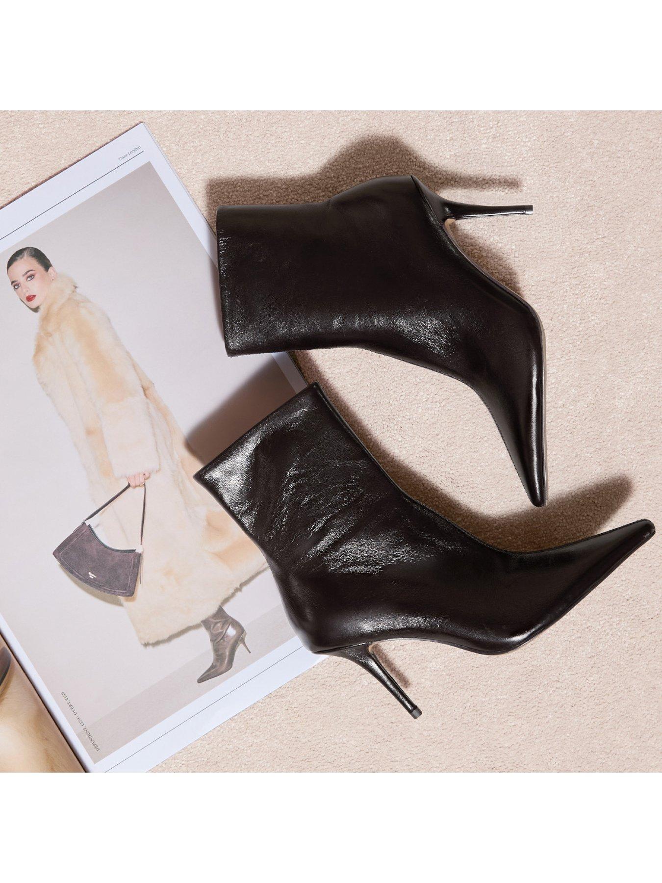 Image 6 of 6 of Dune London Omara Low Boot - Dark Brown