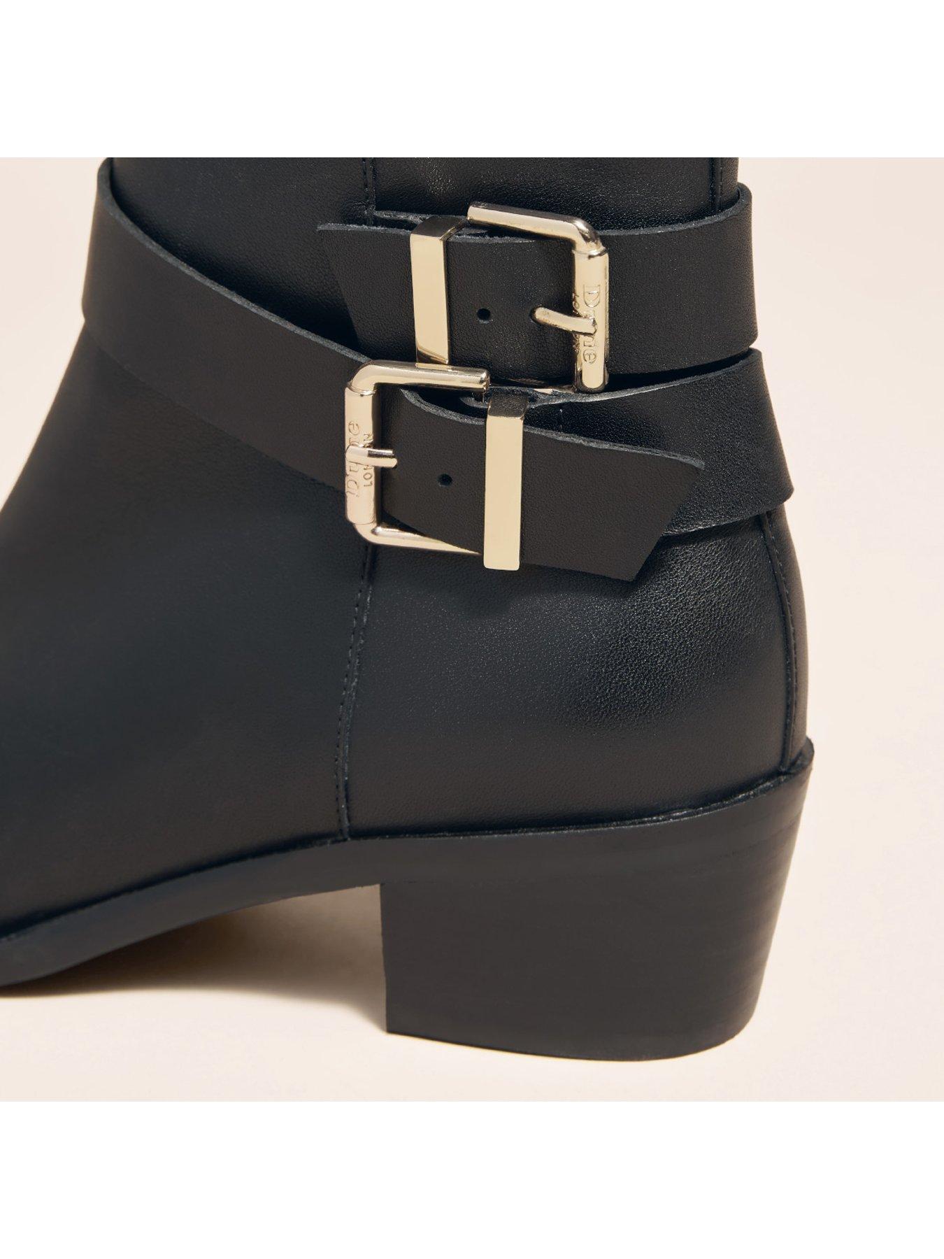 Image 6 of 6 of Dune London Pabbi Low Boot - Black