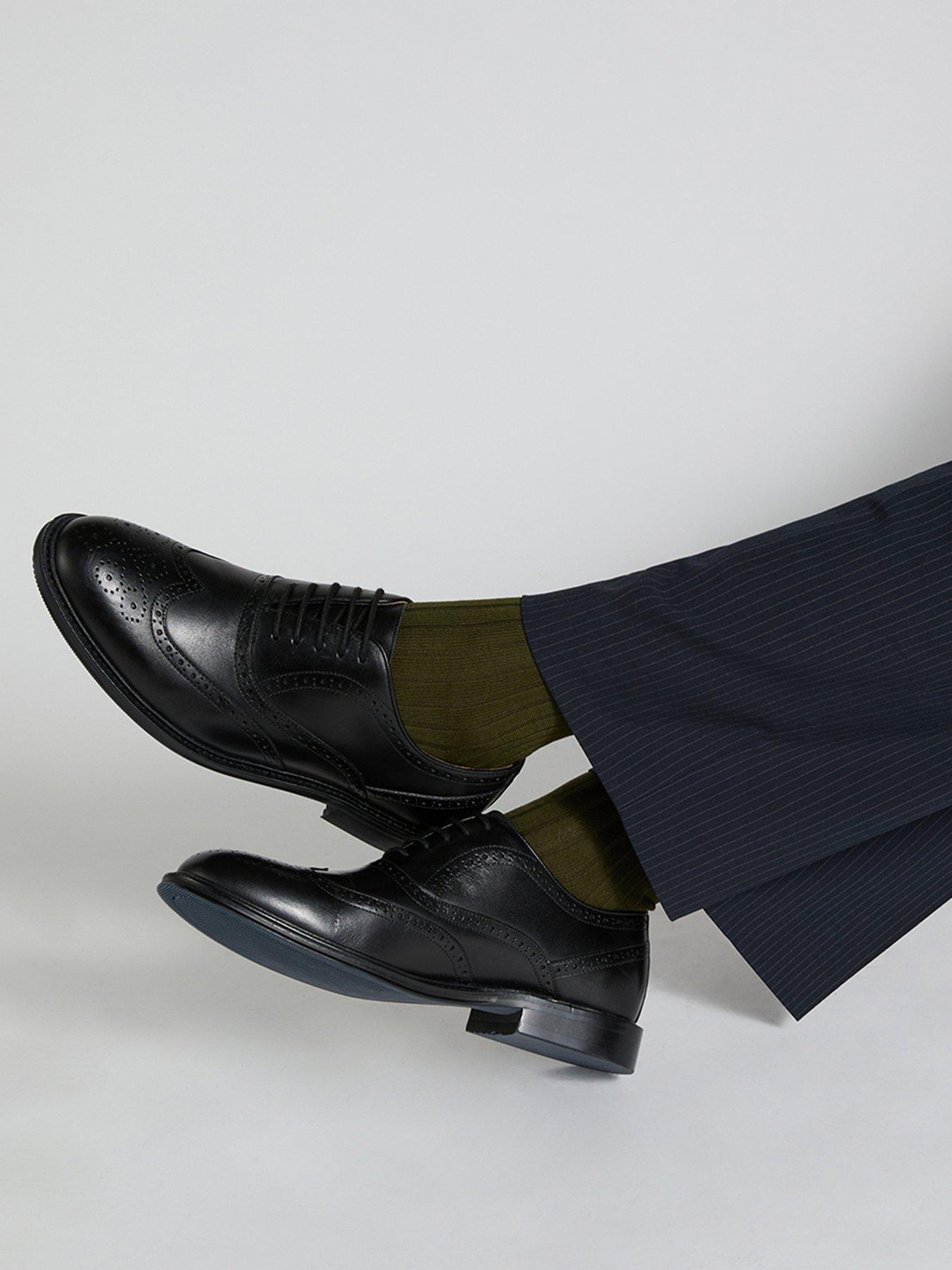 Image 1 of 6 of Dune London Senser Formal Shoes - Black