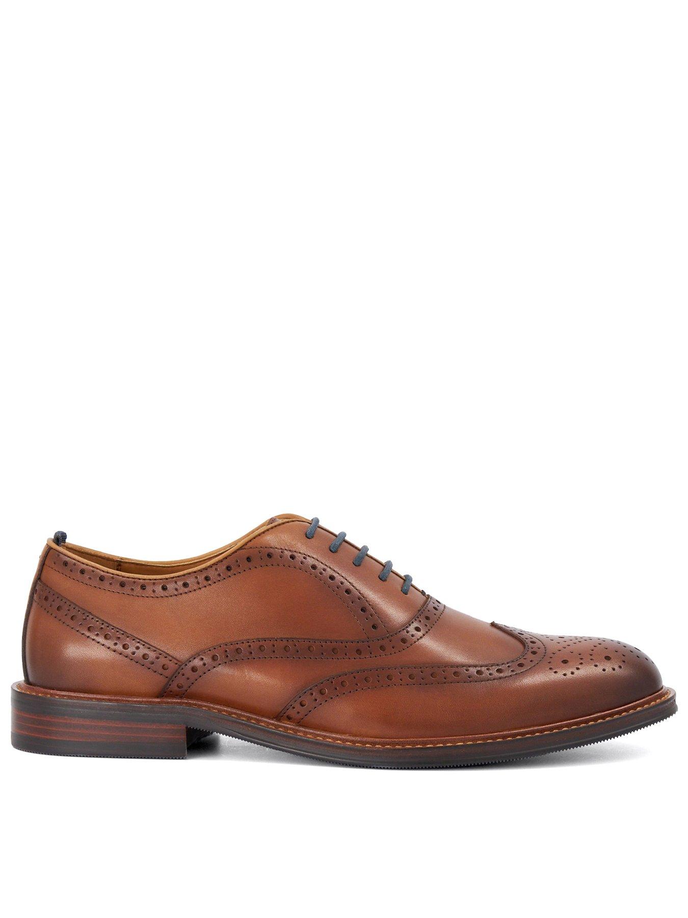 Image 1 of 6 of Dune London Senser Formal Shoes - Tan