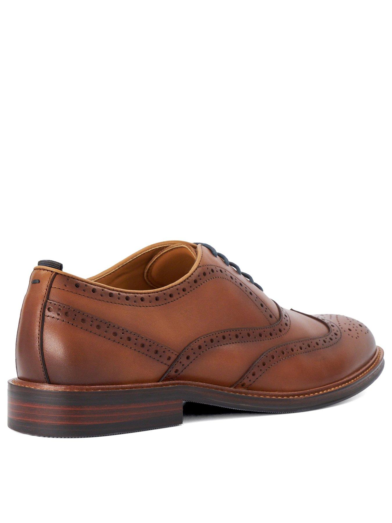 Image 3 of 6 of Dune London Senser Formal Shoes - Tan
