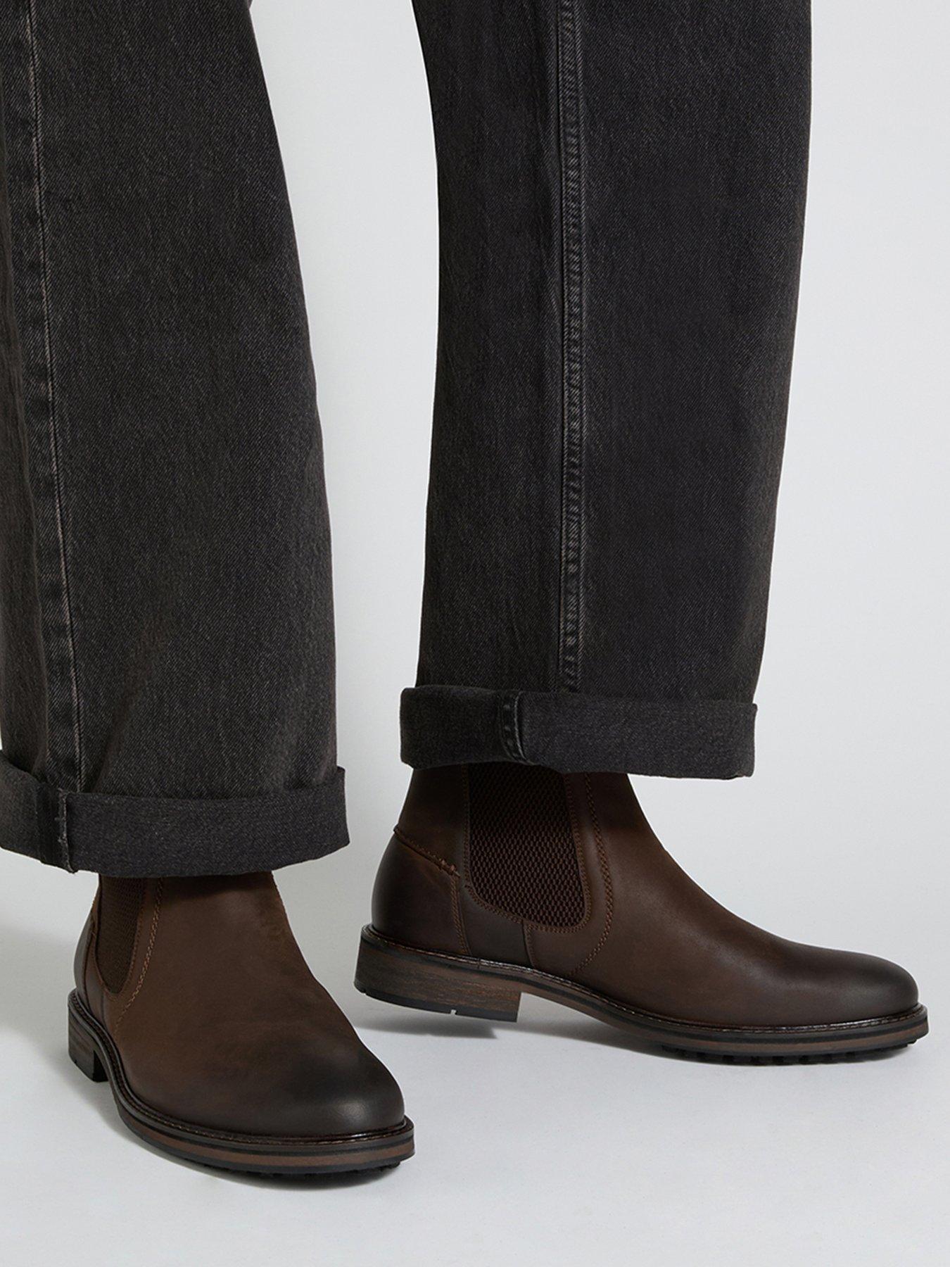Image 1 of 7 of Dune London Chorleys Casual Boots - Brown