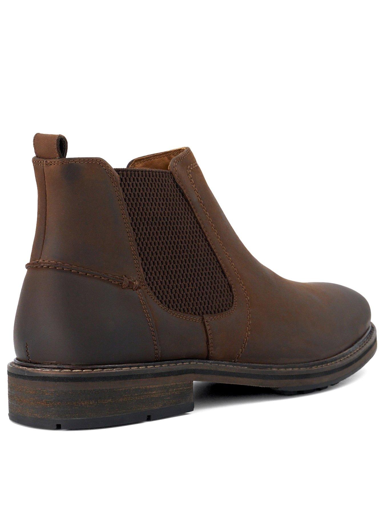 Image 4 of 7 of Dune London Chorleys Casual Boots - Brown
