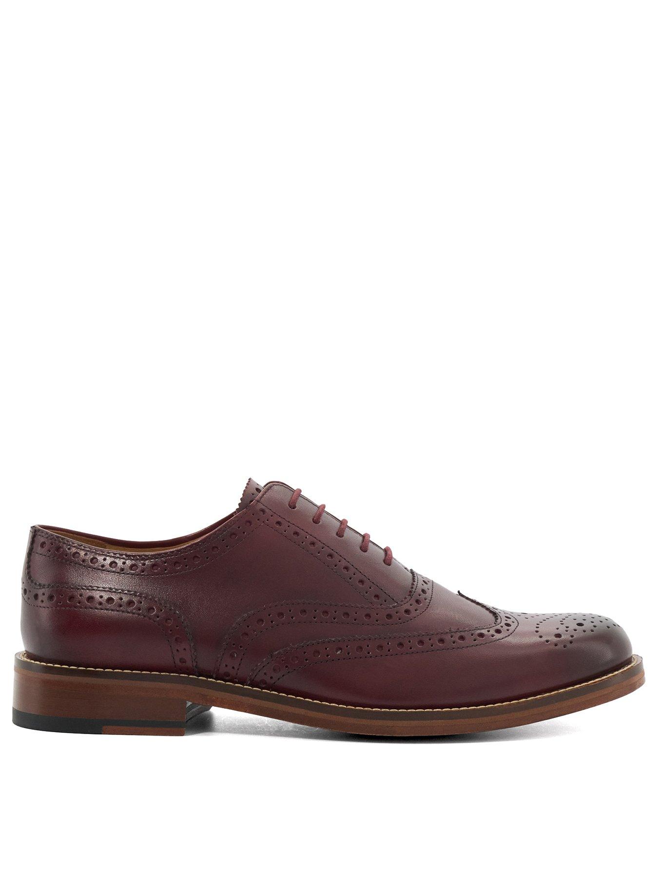 Image 3 of 5 of Dune London Sadwell Formal Shoes - Burgundy