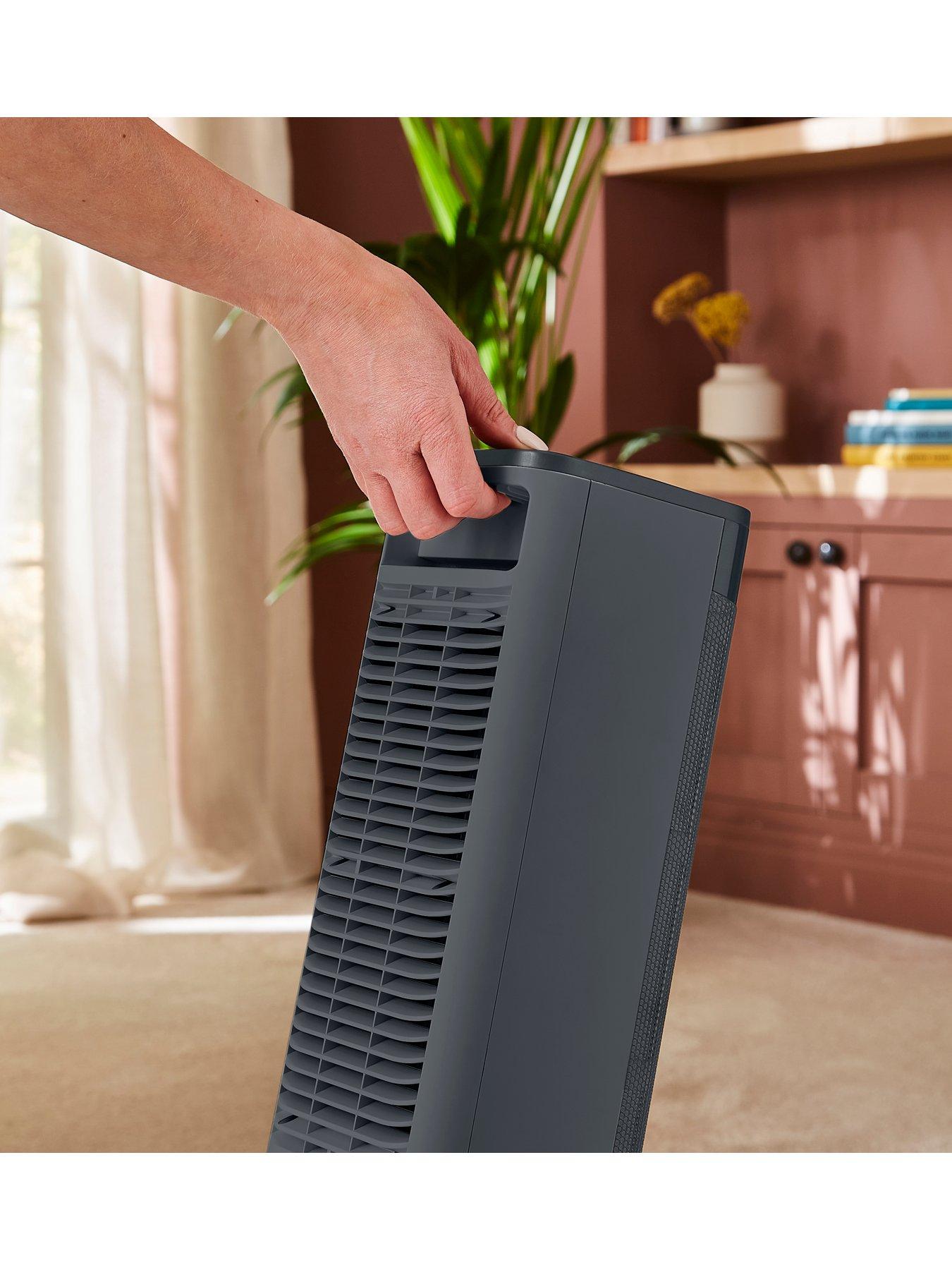 Morphy Richards 2kW Ceramic Tower Fan Heater Grey | Very Ireland