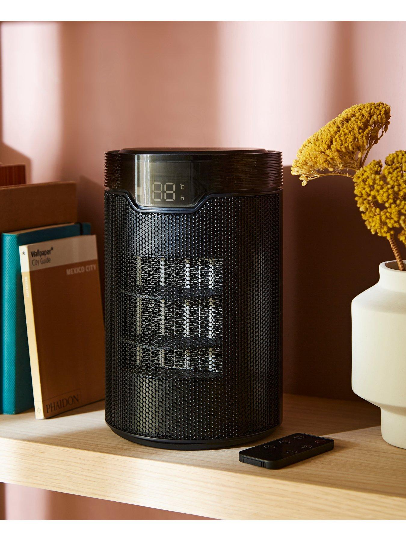 Morphy Richards 1.5kW Desk/Bedside Ceramic Fan Heater Black | Very Ireland