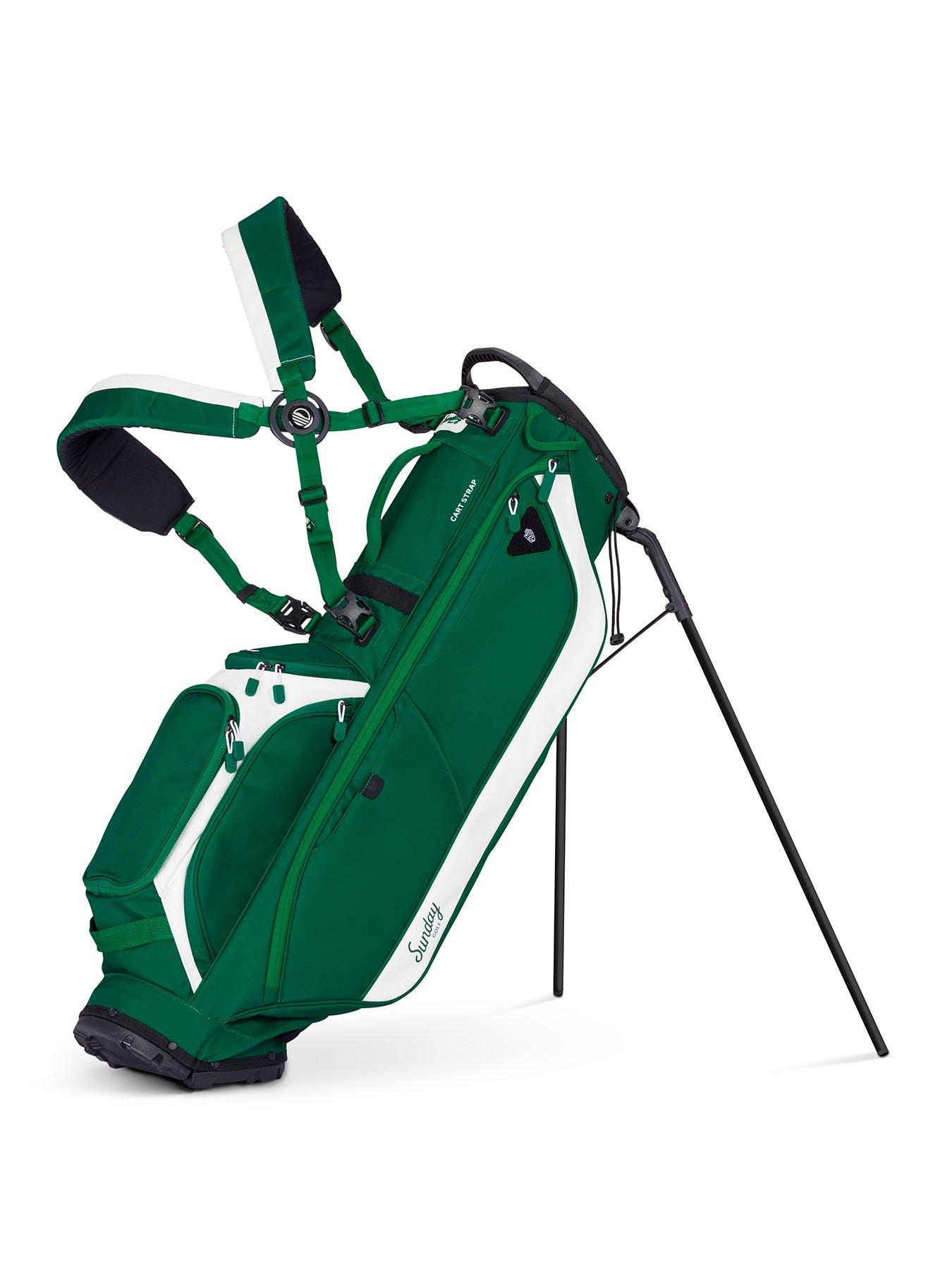 Image 1 of 8 of Sunday Golf RYDER STAND BAG Golf Bag  - Evergreen