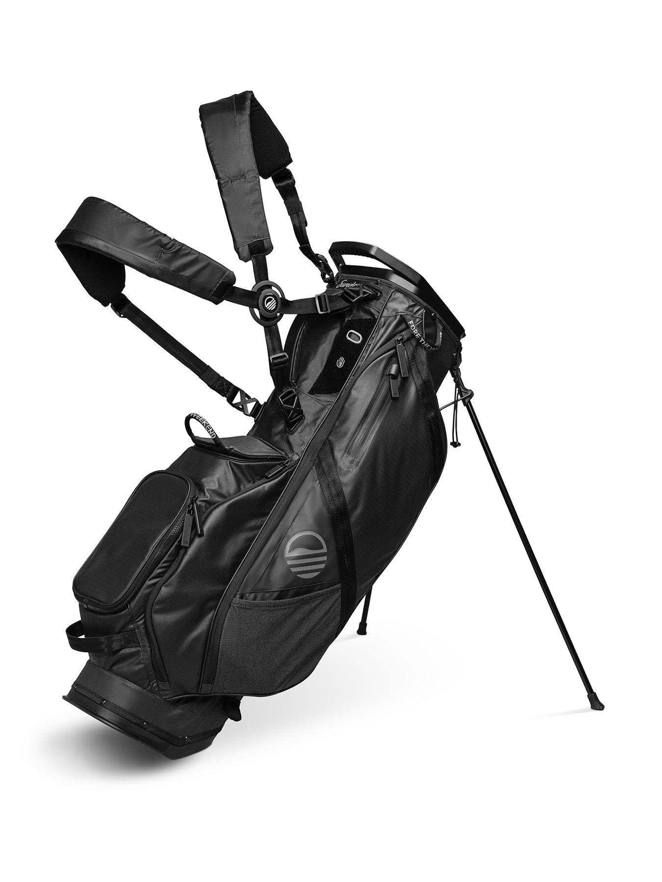 Image 1 of 8 of Sunday Golf RANGER Golf Bag BLACK