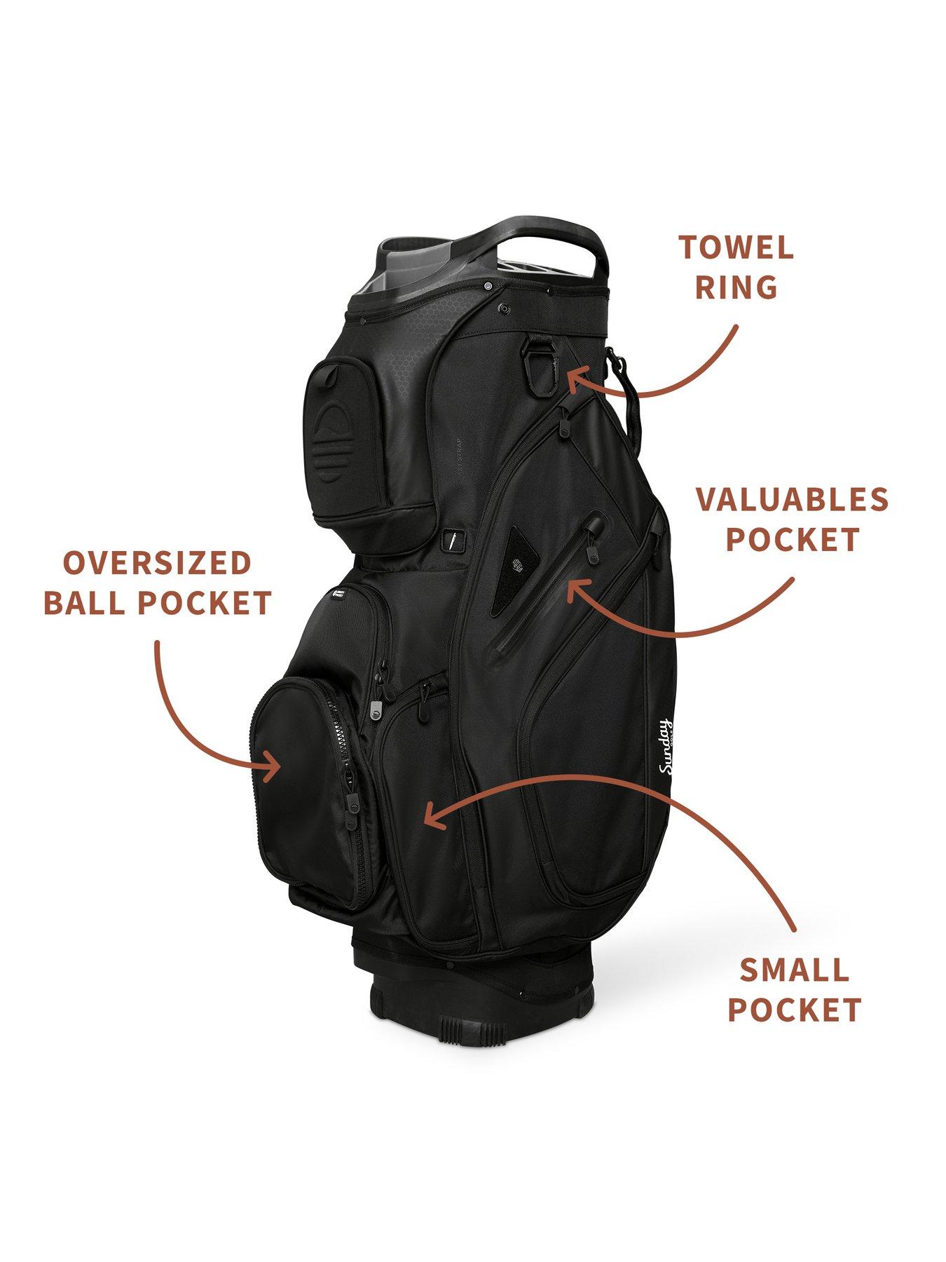 Image 3 of 8 of Sunday Golf BIG RIG Golf Cart Bag - Matte Black