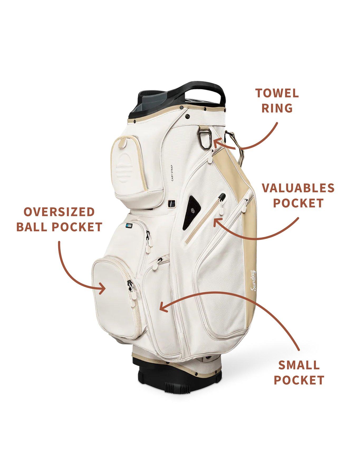Image 3 of 8 of Sunday Golf BIG RIG Golf Cart Bag - Toasted Almond