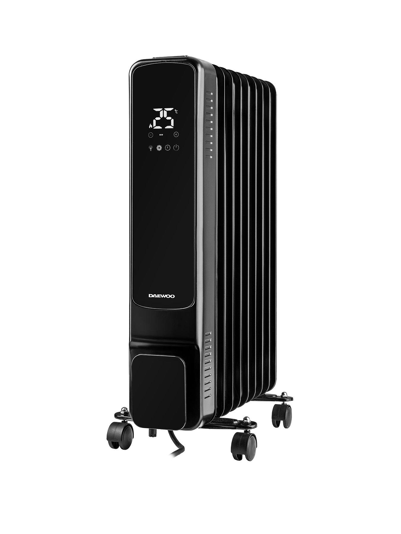 Image 1 of 7 of Daewoo 2000W DIGITAL OIL FILLED RADIATOR - 9 FINS