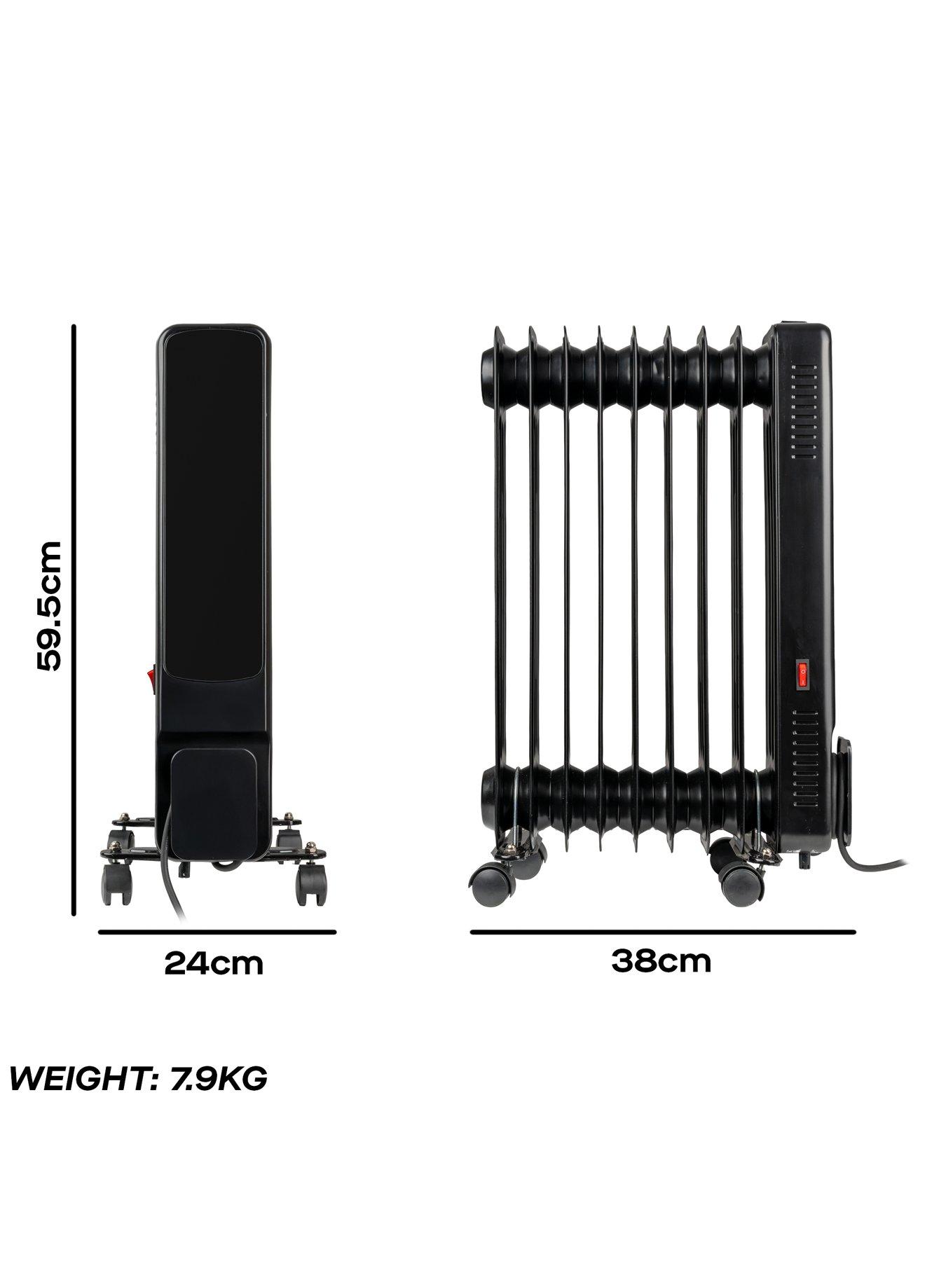 Image 6 of 7 of Daewoo 2000W DIGITAL OIL FILLED RADIATOR - 9 FINS