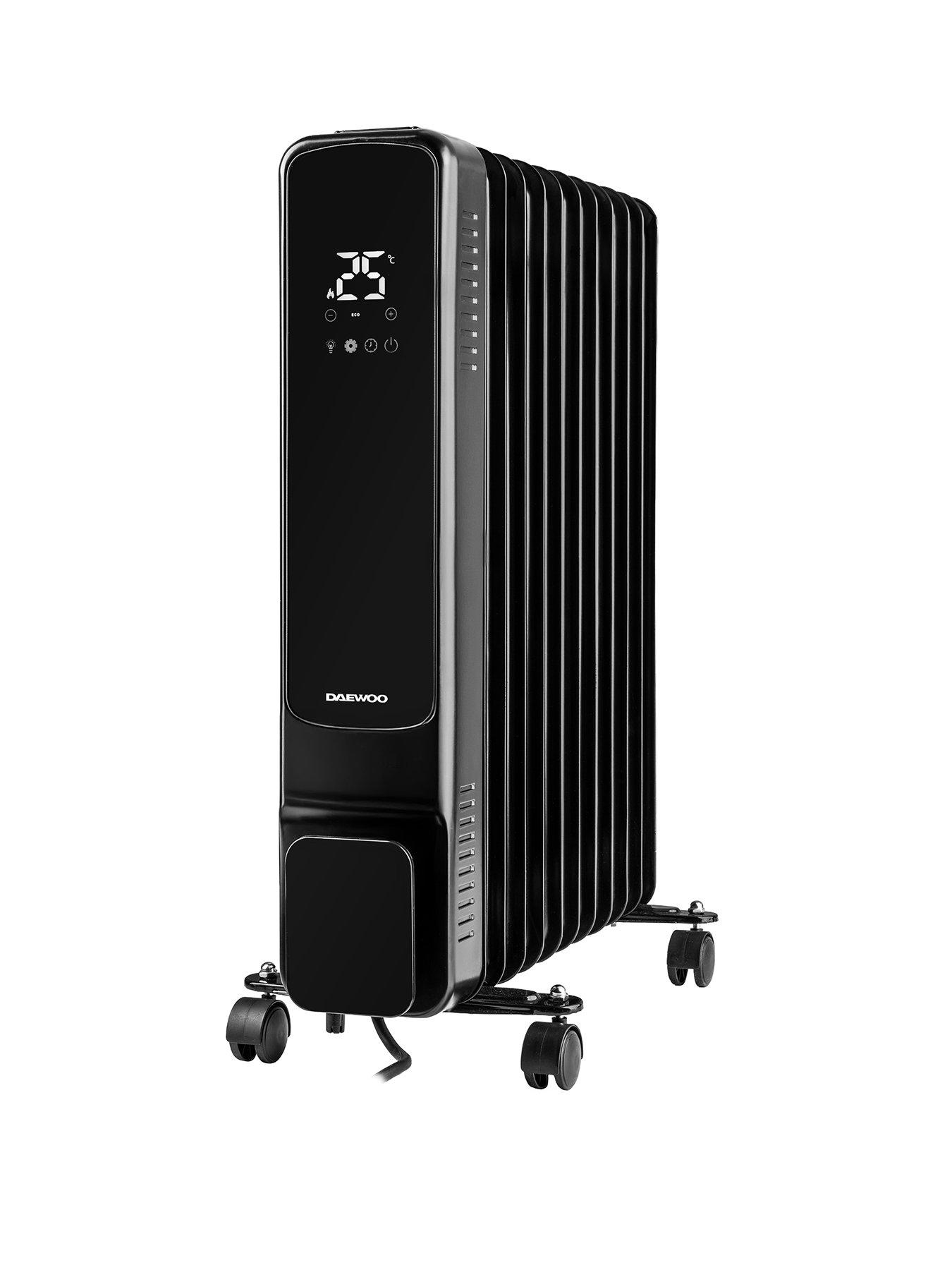 Image 1 of 7 of Daewoo 2500W DIGITAL OIL FILLED RADIATOR - 11 FINS