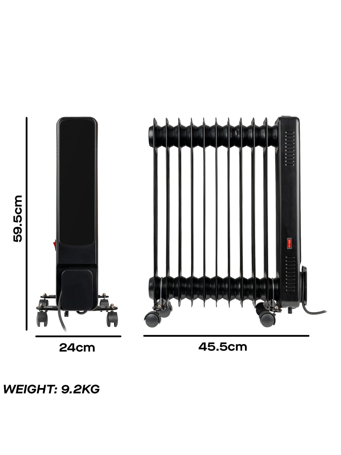 Image 6 of 7 of Daewoo 2500W DIGITAL OIL FILLED RADIATOR - 11 FINS