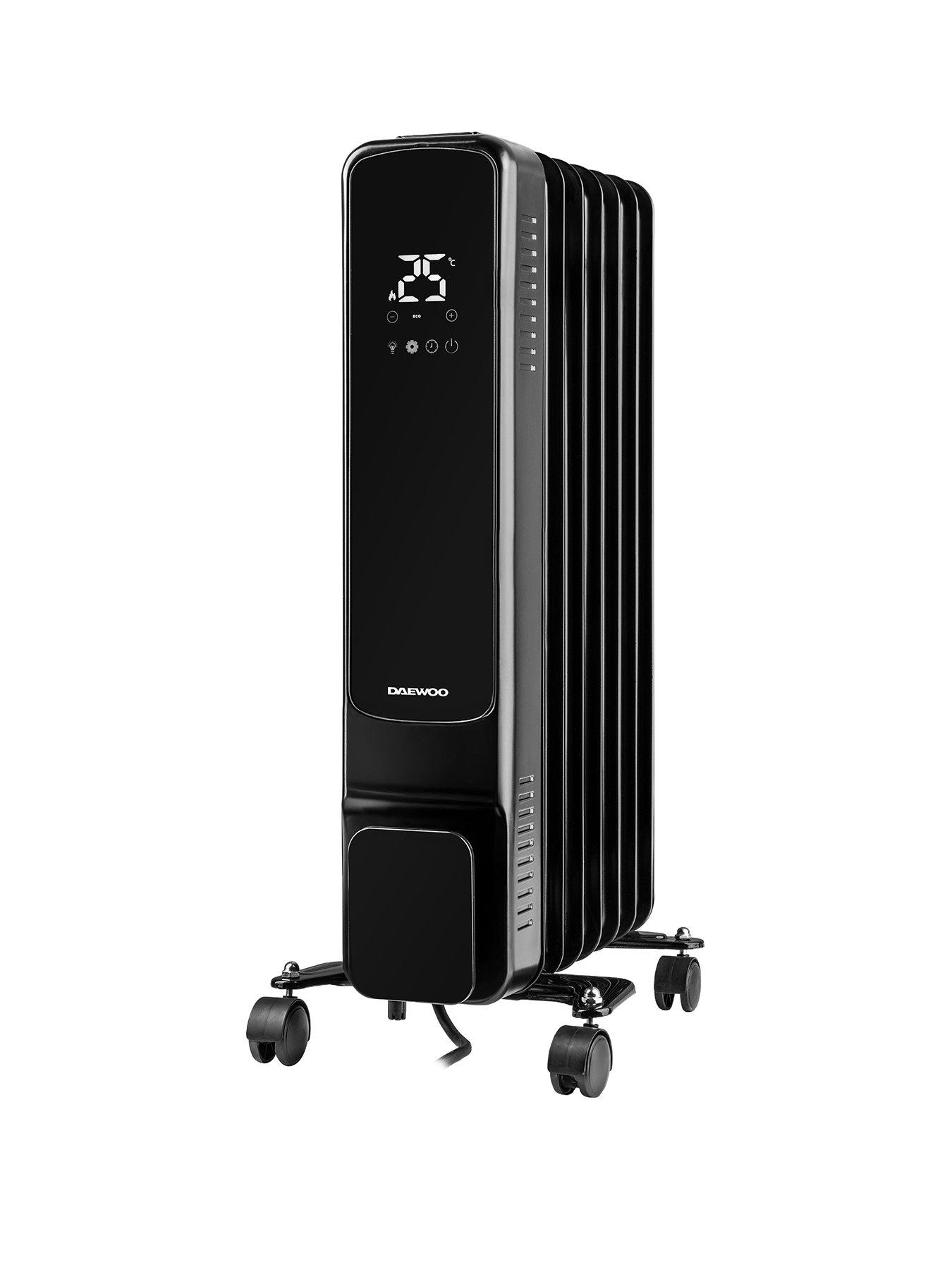Image 1 of 7 of Daewoo 1500W DIGITAL OIL FILLED RADIATOR - 7 FINS