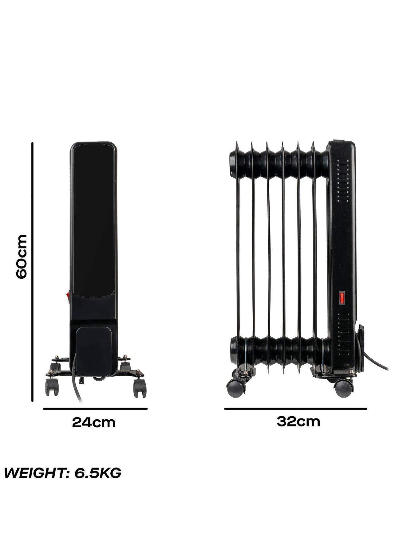Image 6 of 7 of Daewoo 1500W DIGITAL OIL FILLED RADIATOR - 7 FINS
