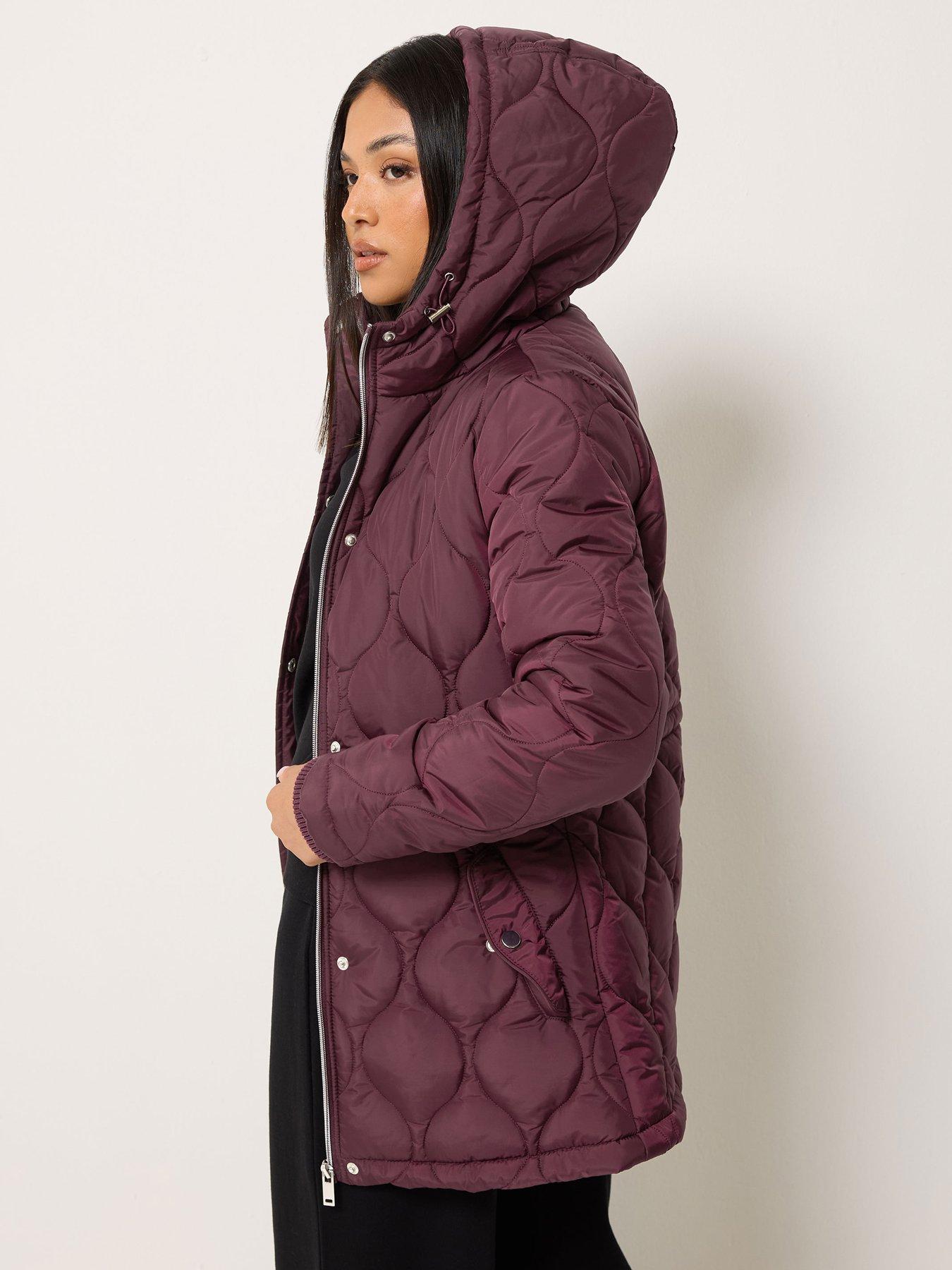 Image 2 of 3 of M&Co Petite Petite Quilted Jacket