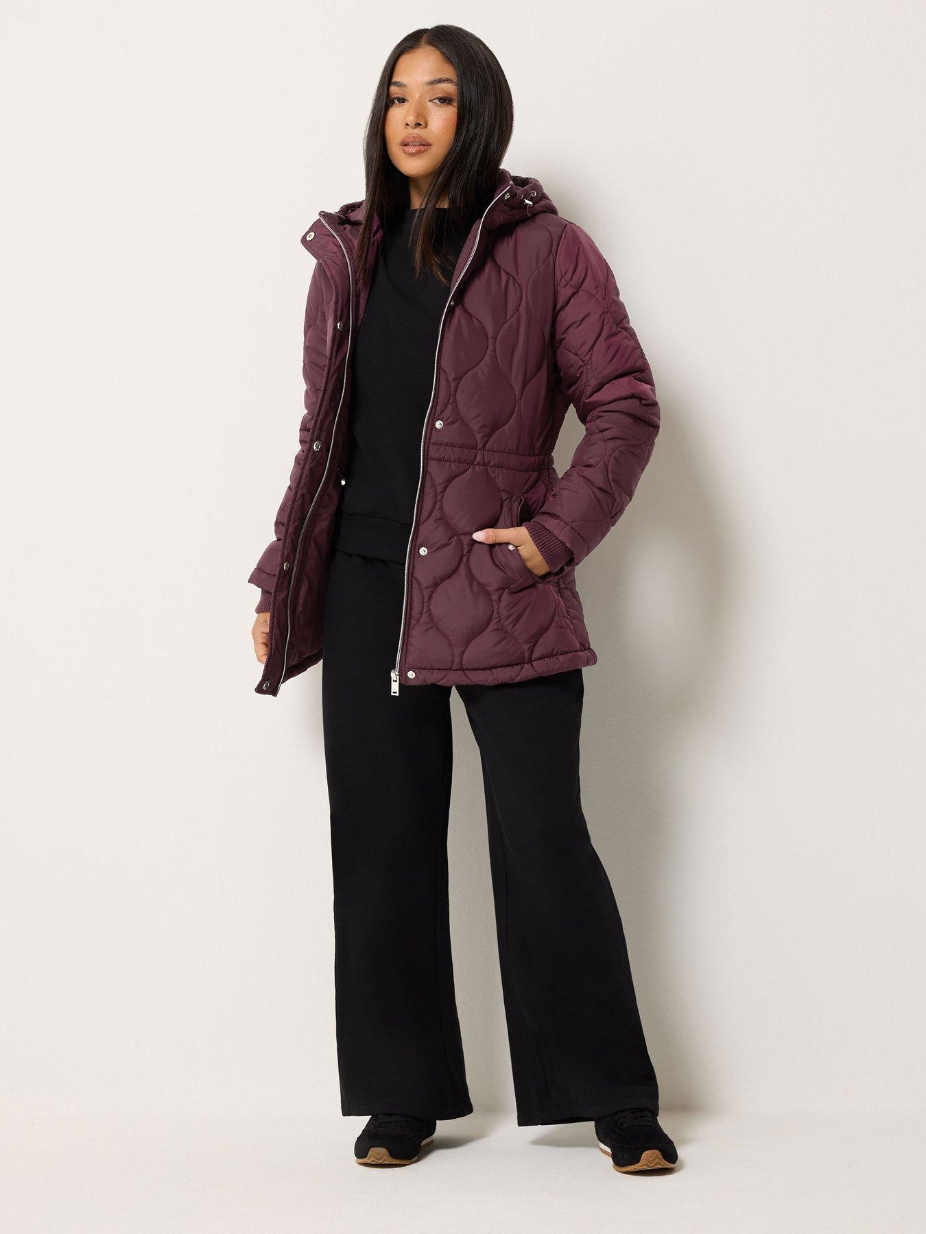 Image 3 of 3 of M&Co Petite Petite Quilted Jacket