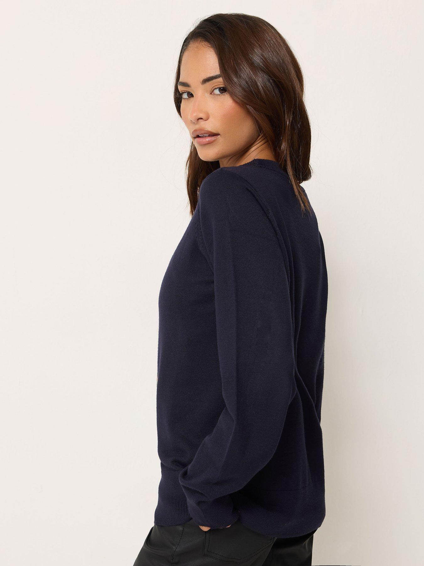 Image 2 of 4 of M&Co Petite Petite Christmas Tree Jumper