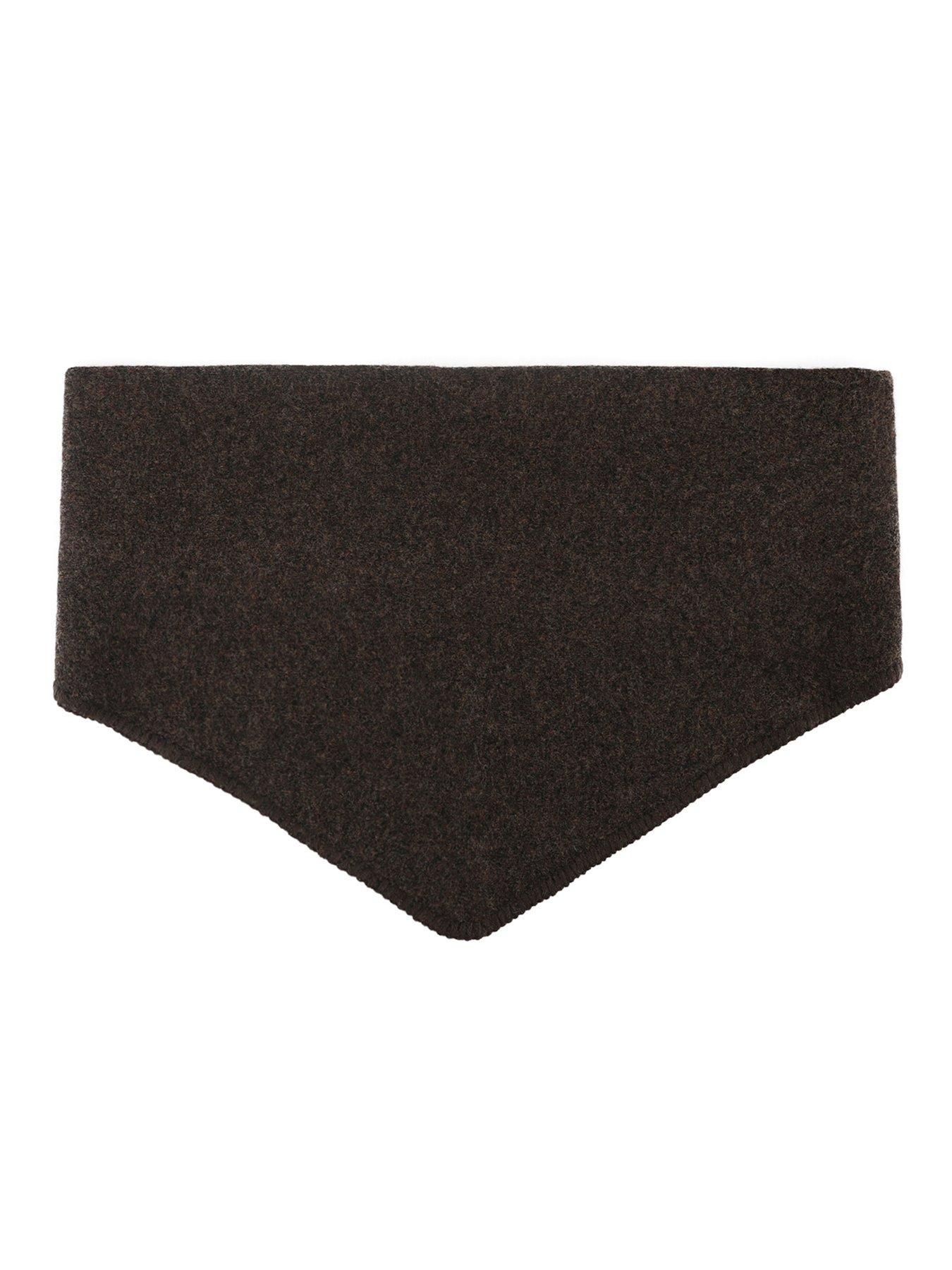 Image 2 of 5 of Totes Isotoner Totes Isotoner Womens Wool Blend Triangle Scarf - Brown