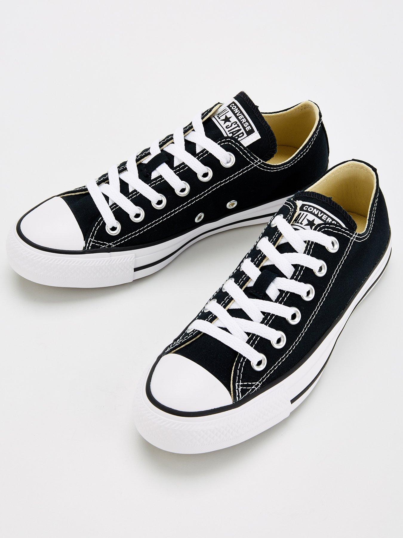 Image 2 of 8 of Converse Unisex Ox Trainers - Black